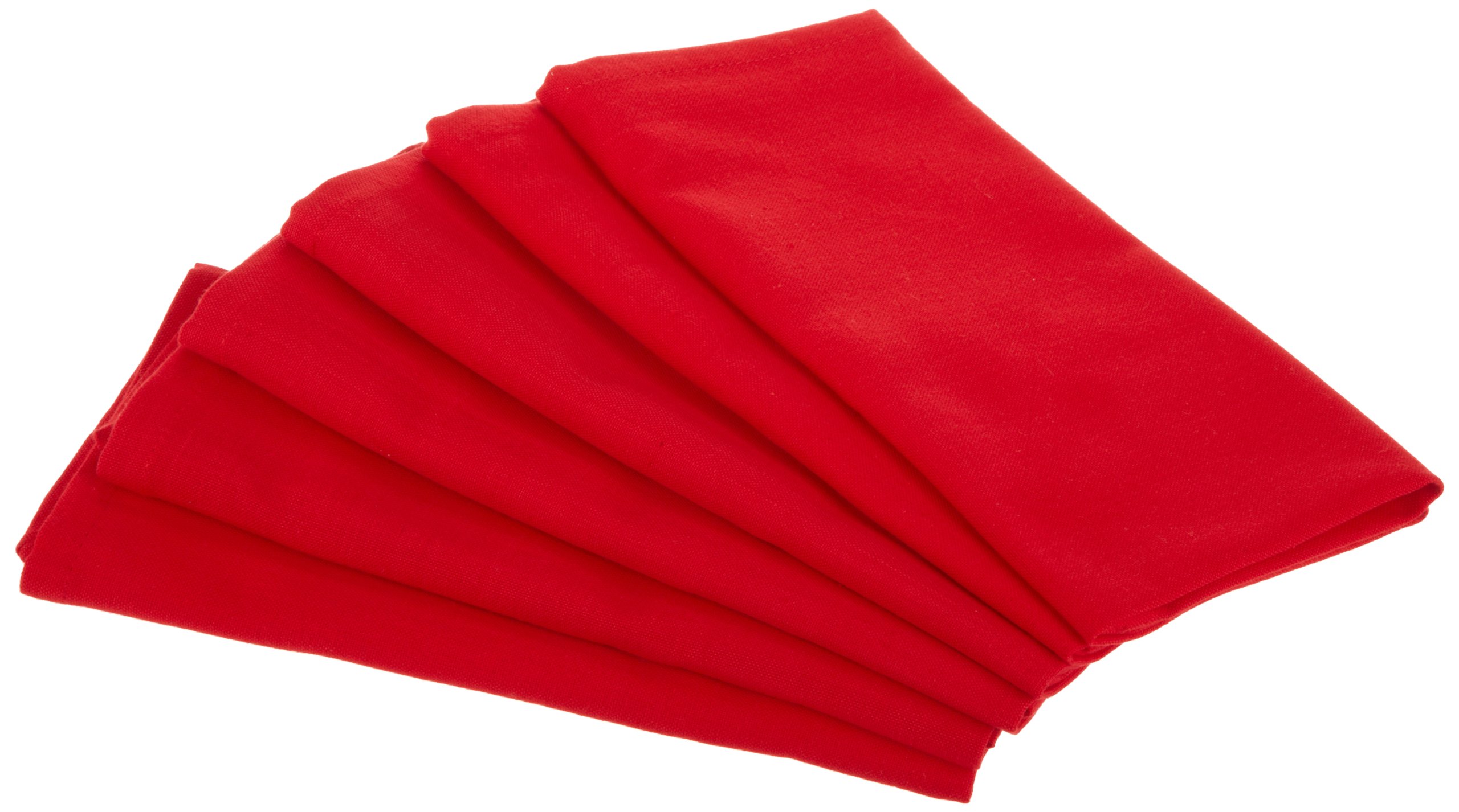 DII Winter Fun Napkin, Tango Red, Set of 6