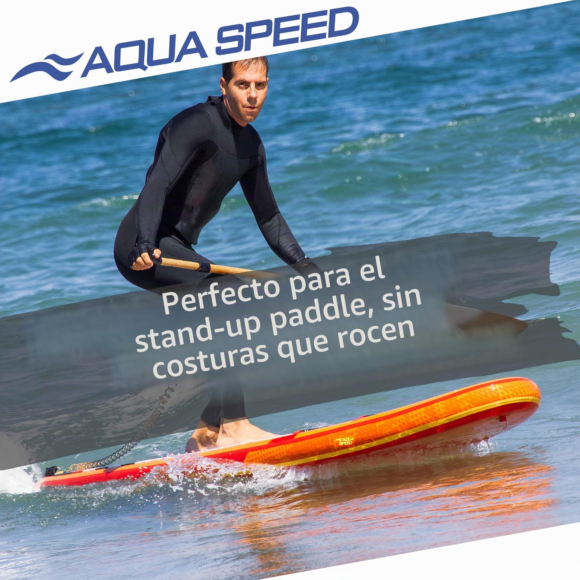Aqua Speed - Set - Bañador de Hombre Blake REVO | Jammer | Protección UV | Resistente al Cloro