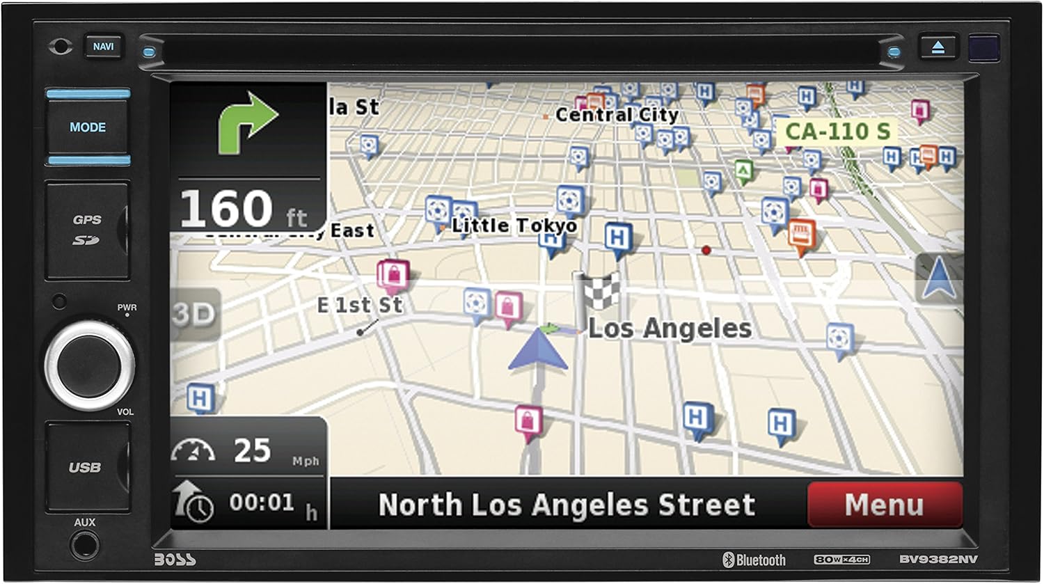 Black Friday - 80% OFF BOSS Audio Systems BV9382NV Double Din, Touchscreen, Bluetooth, Navigation GPS, DVD CD MP3 USB SD AM FM Car Stereo, 6.2 Inch Digital LCD Monitor, Wireless Remote Exclusive Discount 90% Price BOSS Audio Systems BV9382NV Double Din, Touchscreen, Bluetooth, Navigation GPS, DVD CD MP3 USB SD AM FM Car Stereo, 6.2 Inch Digital LCD Monitor, Wireless Remote