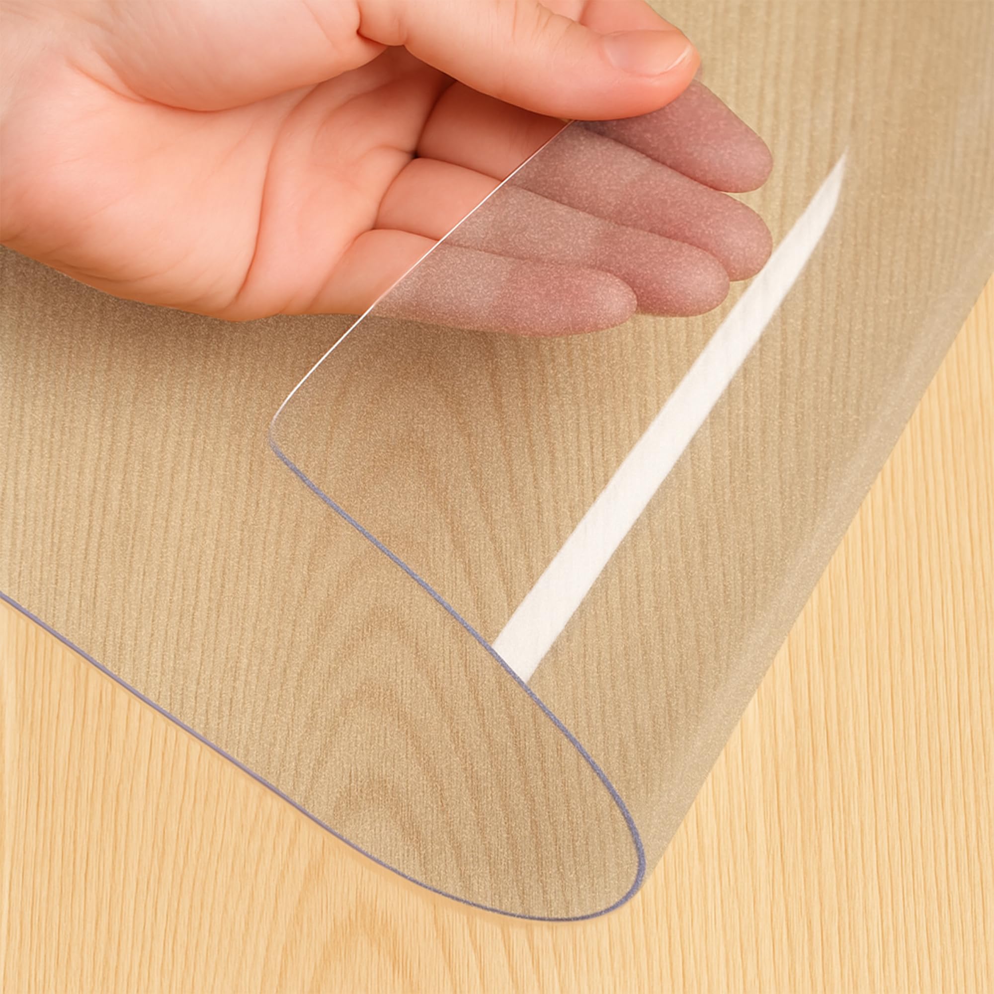 Folia Matowa na Stół 2mm Antypoślizgowa, Podkładka na Biurko Mata Ochronna, Cerata Matowa Antypoślizgowa, Folia PVC Matowa do Kuchni, Teksturowana Powierzchnia Kontakt z Żywnością