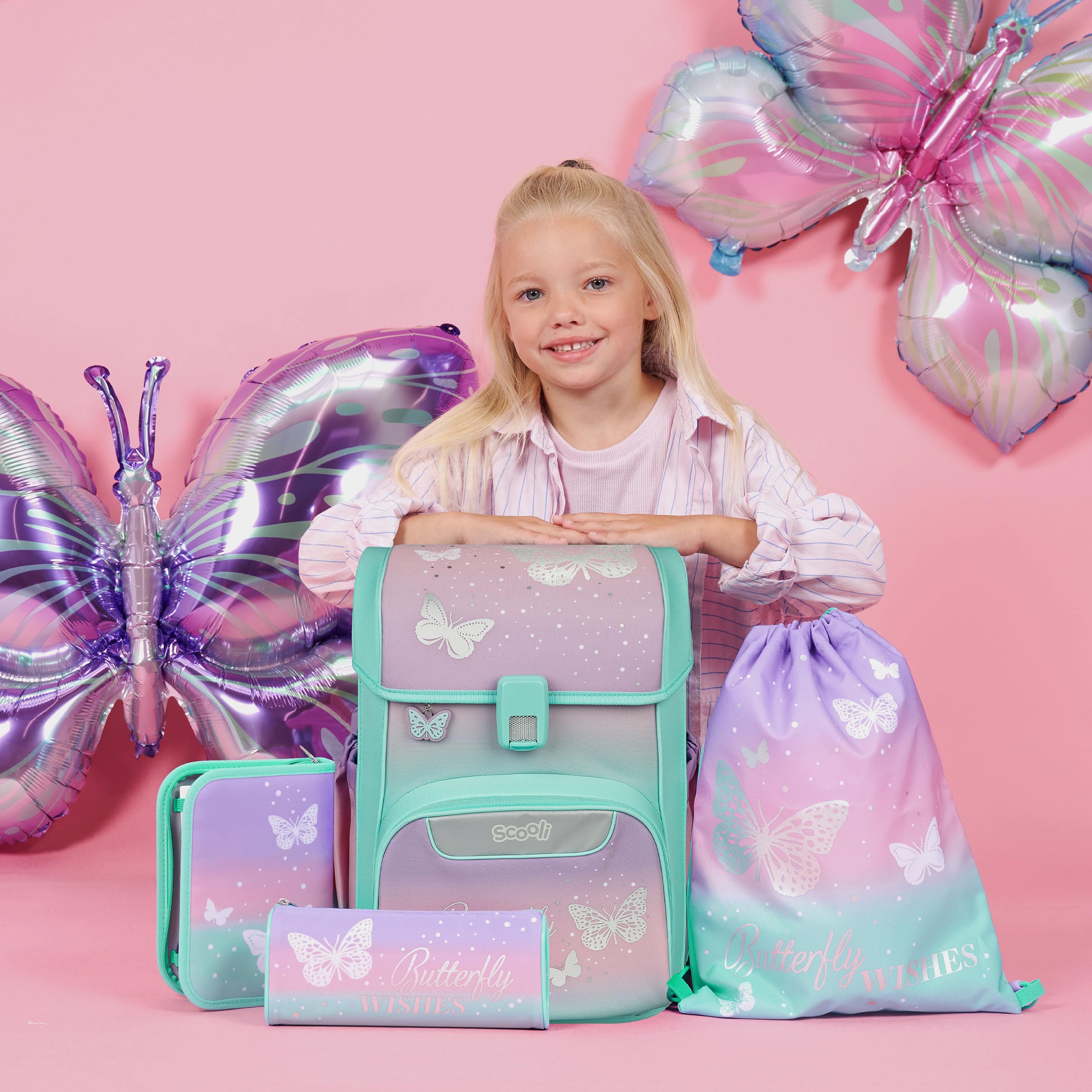 Scooli - EasyStart Schulranzen Set - ergonomischer Tornister für die Grundschule - mehrteiliges Set