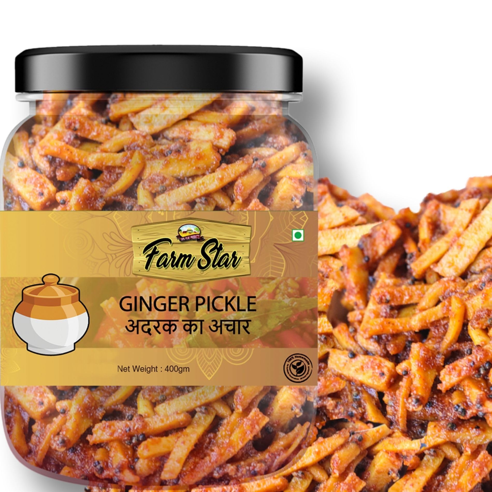 GINGER PICKLE –ADRAK KA ACHAR 400gm