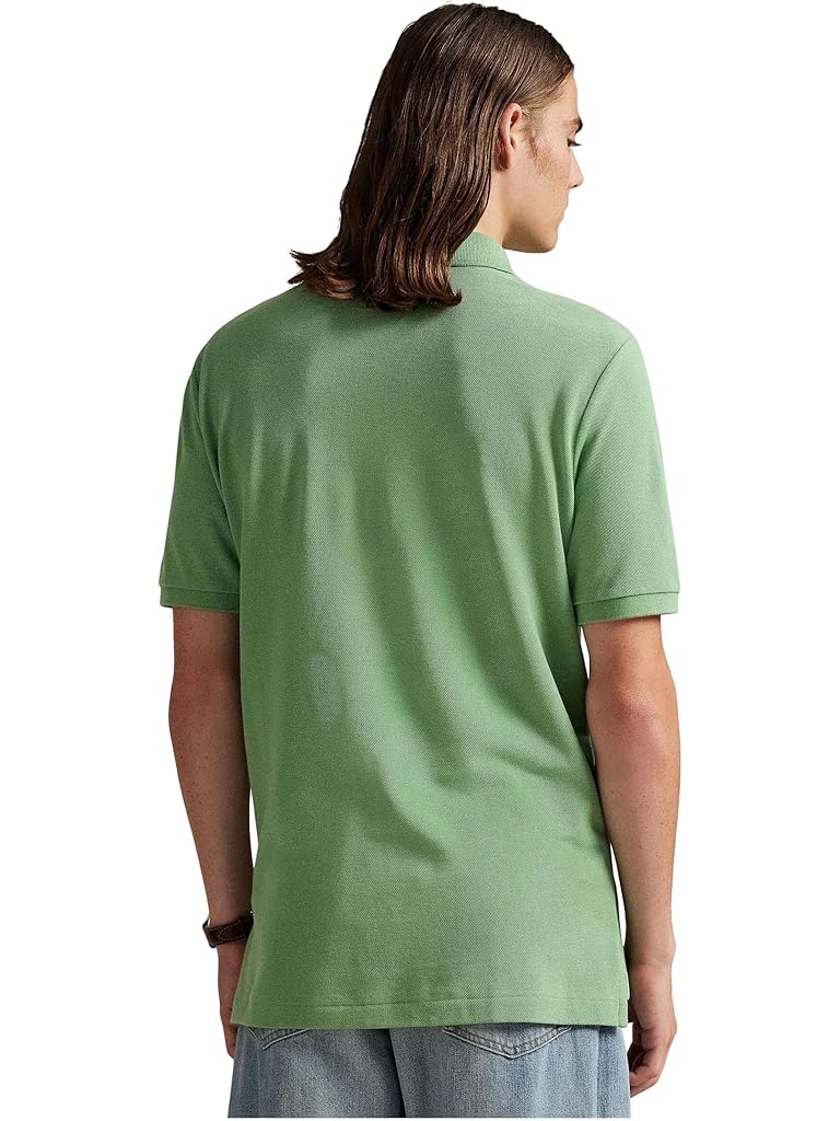 Green Polo Ralph Lauren Classic Fit Mesh Polo Shirt