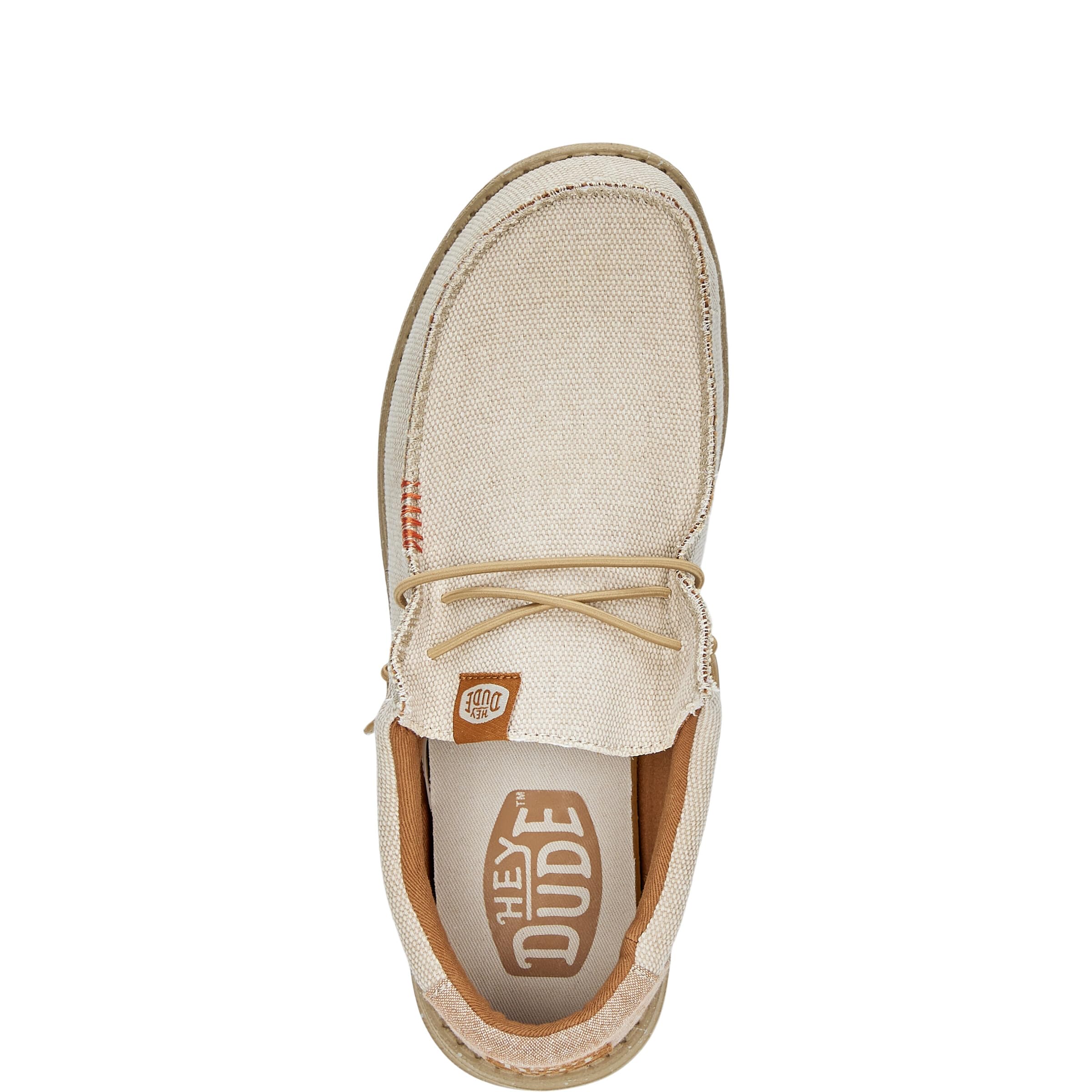HEYDUDE Wally Coastline Jute - Chaussures pour Hommes - Baskets avec Semelles Confortables - Style Mocassin