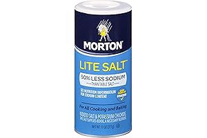 Morton Lite Salt: A Heart-Healthy Alternative to Regular Salt