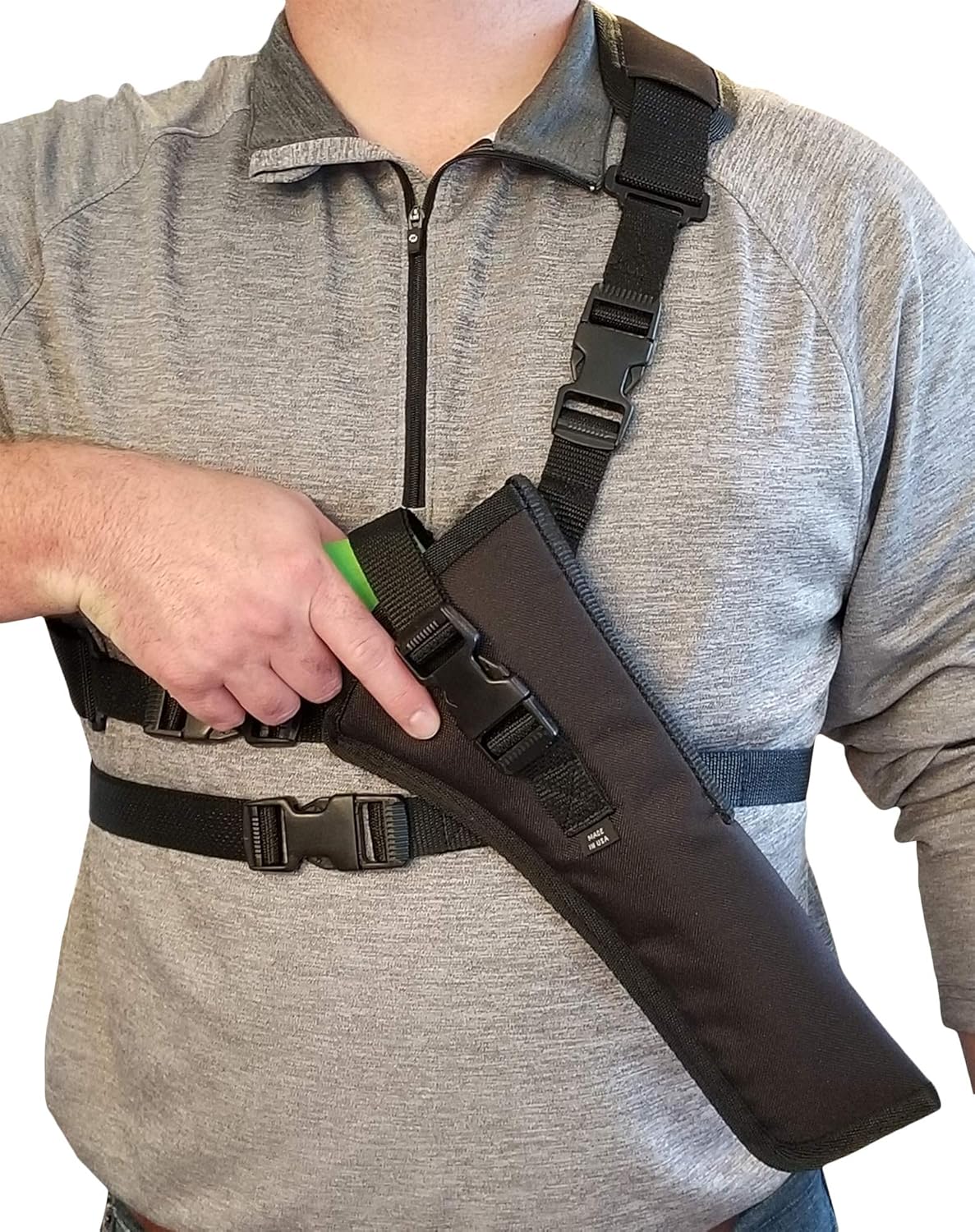 Chest/Shoulder Gun Holster | Fits Thompson Center Contender in 10" - 16" Barrel Lengths