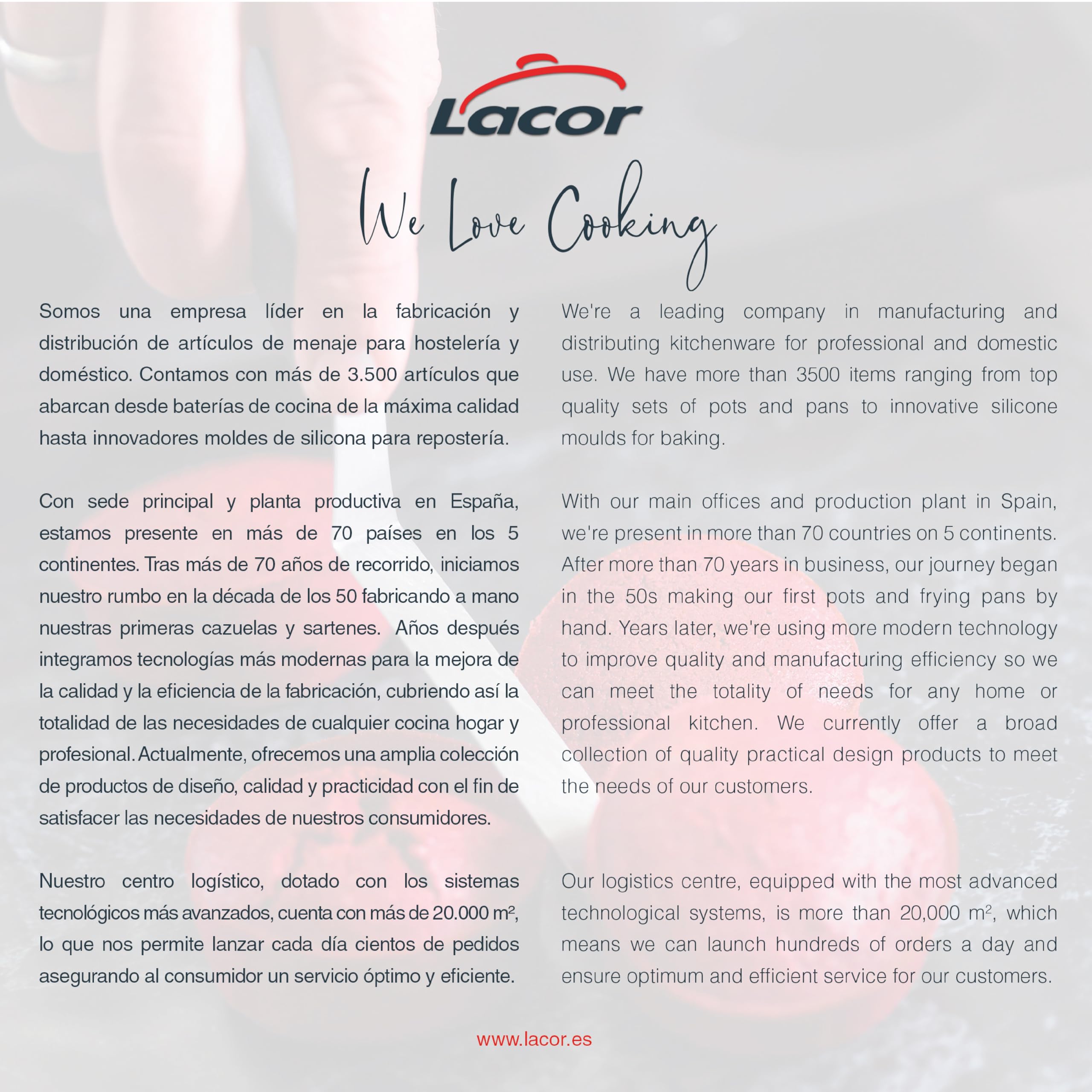 Lacor - 60068 - Guantes Horno XL, Guantes Horno Cocina, Máxima Seguridad, Gran Resistencia al Calor, Algodón con Doble Acolchado, Silicona y Poliéster, Apto para Lavadora y Secadora, 48 cm, Negro