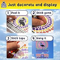 Vista 6 de SUNGEMMERS - Arte para ventana para niños, manualidades divertidas para niños de 8 a 12 años y regalos de cumpleaños para niñas de 6, 7, 8, 9, 10