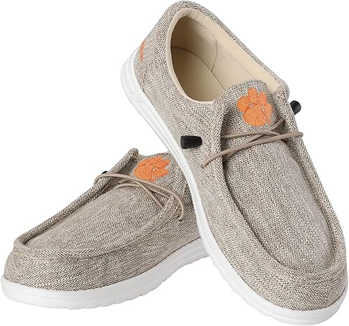 Miniatura 58 de FOCO Men's NCAA College Team Logo Lightweight Loafers Lace Up Cotton Knit Shoes