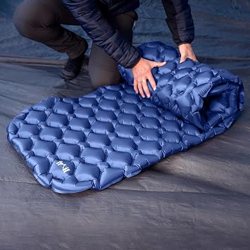 Trail Ultralight Sleeping Mat, With or Without Pillow, 5.5cm Thick