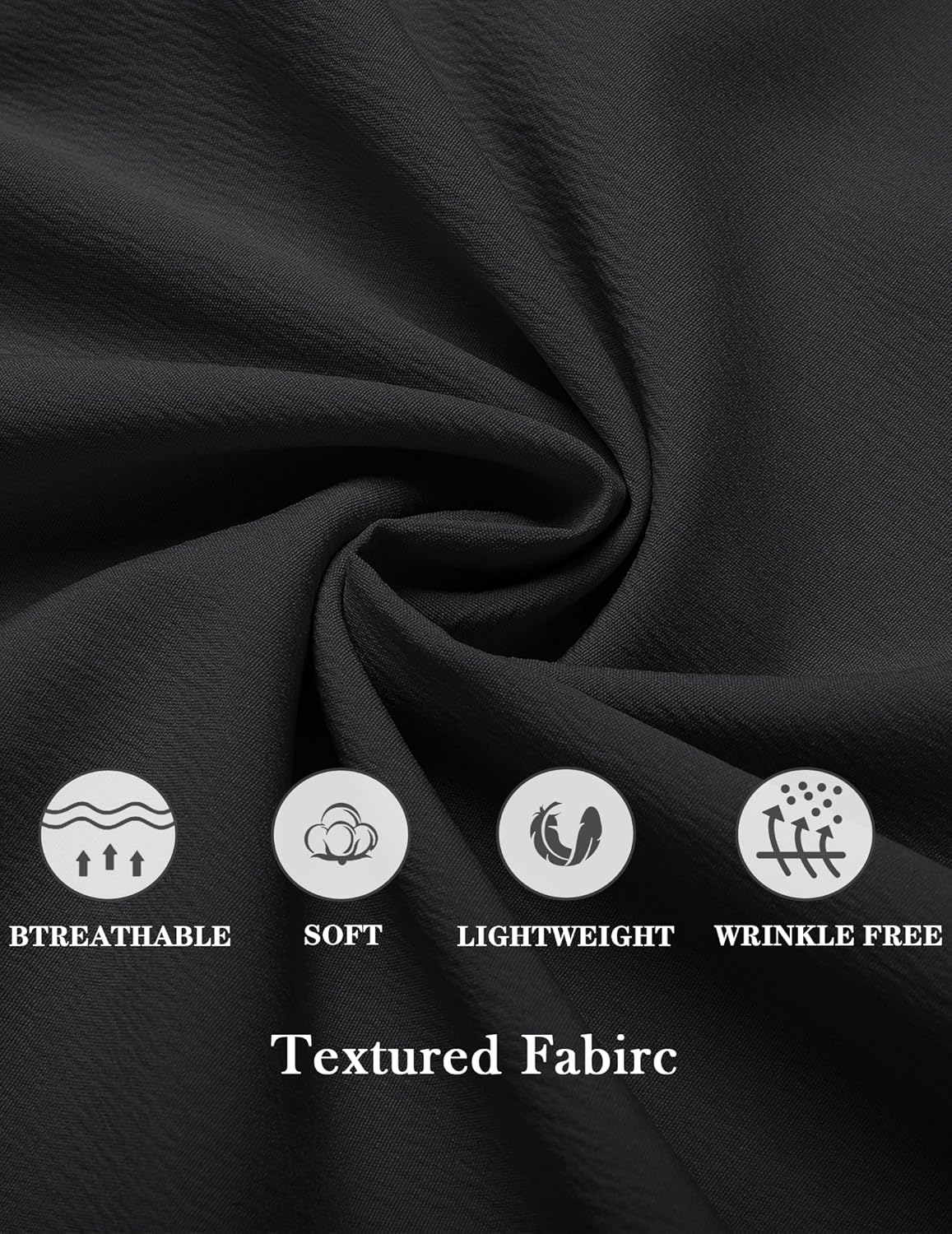 COOFANDY Men's Summer Beach Tank Tops Sleeveless Button Up Shirt Casual Textured Tank Shirts - Image 6