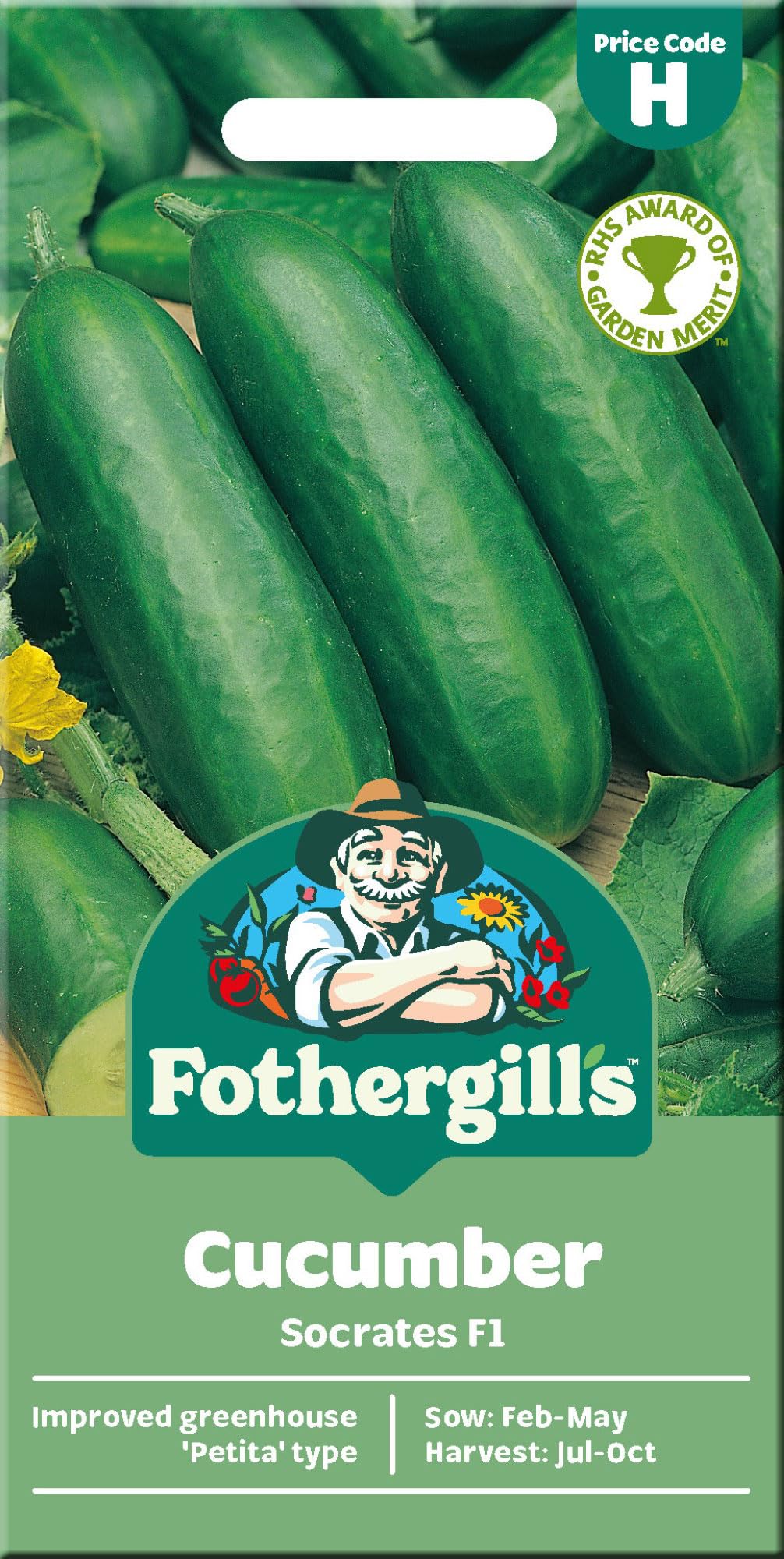 Fothergill's Cucumber Seeds 'Socrates F1'