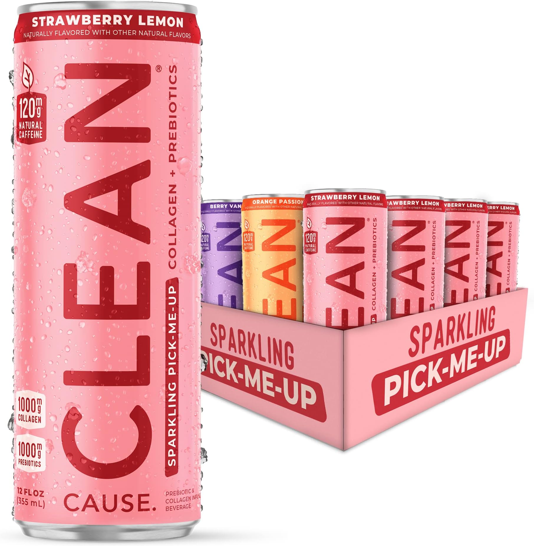 CLEAN Cause Variety Pack Sparkling PickMeUp with