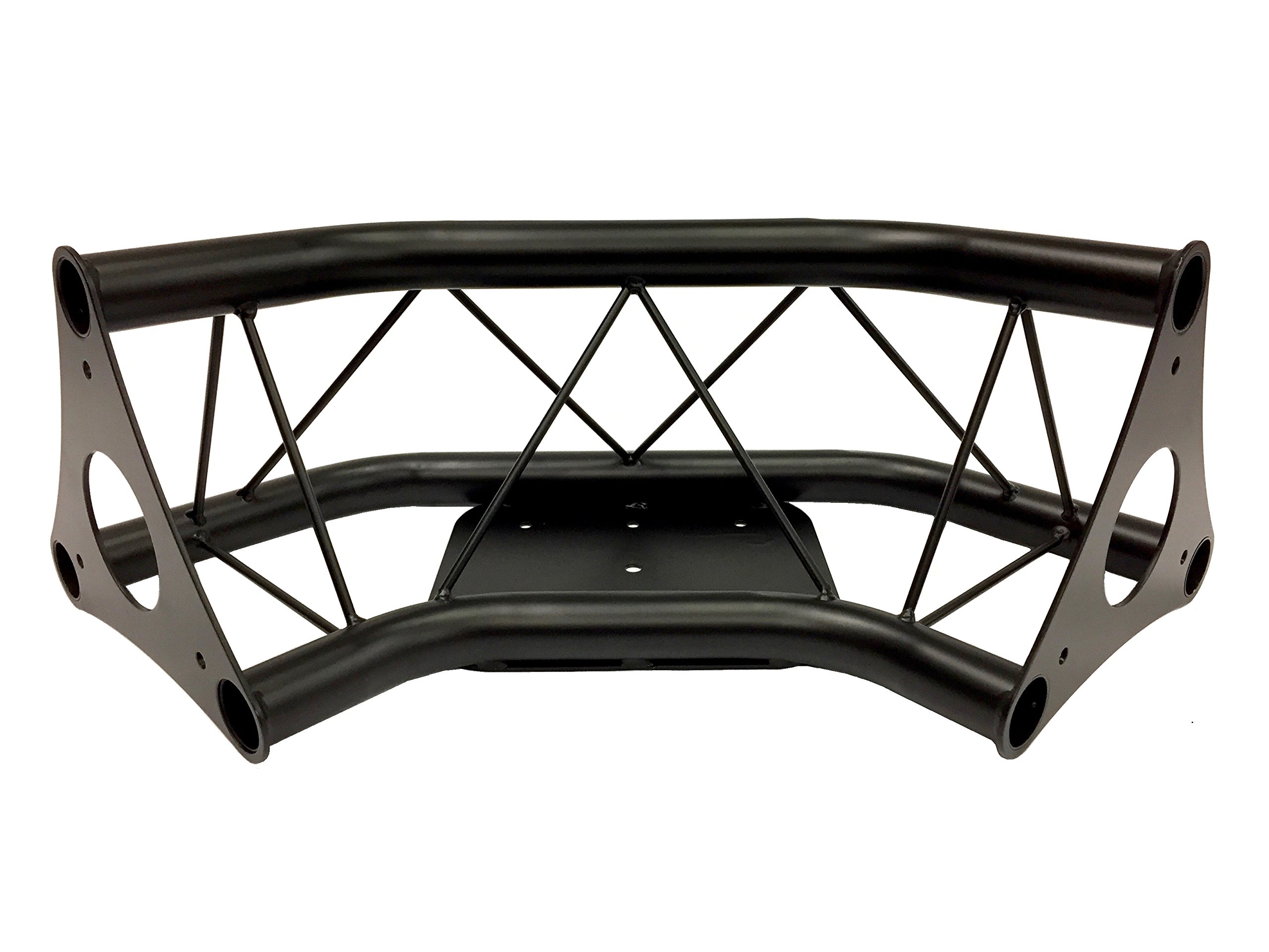 3 Way Triangle Truss Corner Black Metal DJ Lighting PA Trussing Bolted System