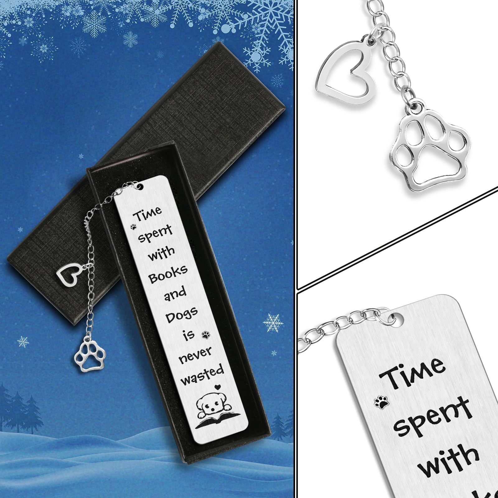 Dog Bookmarks for Women Kaluofan Book Marks Women Men - Image 3
