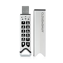 iStorage CloudAshur Hardware Security Module – Password Protected, Dust and Water Resistant, Portable, Military Grade Hardware Encryption – 5 Factor Authentication IS-EM-CA-256