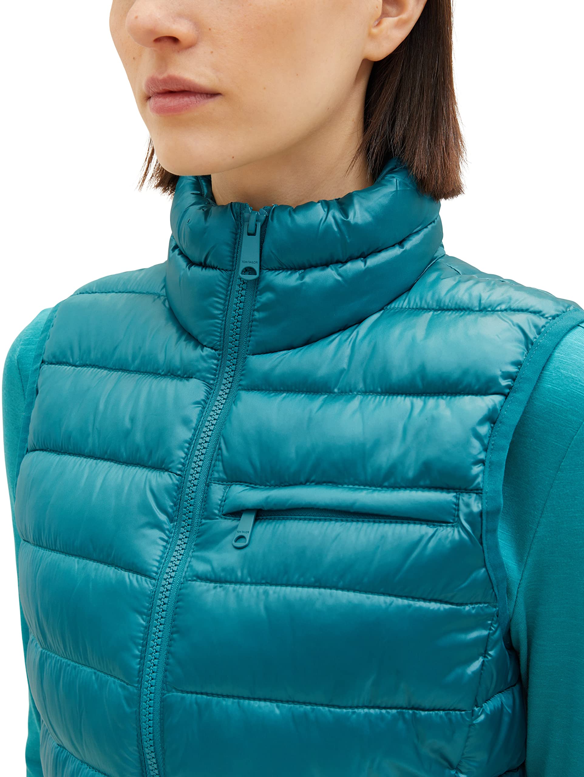 TOM TAILOR Gilet Trapuntato Leggero da Donna