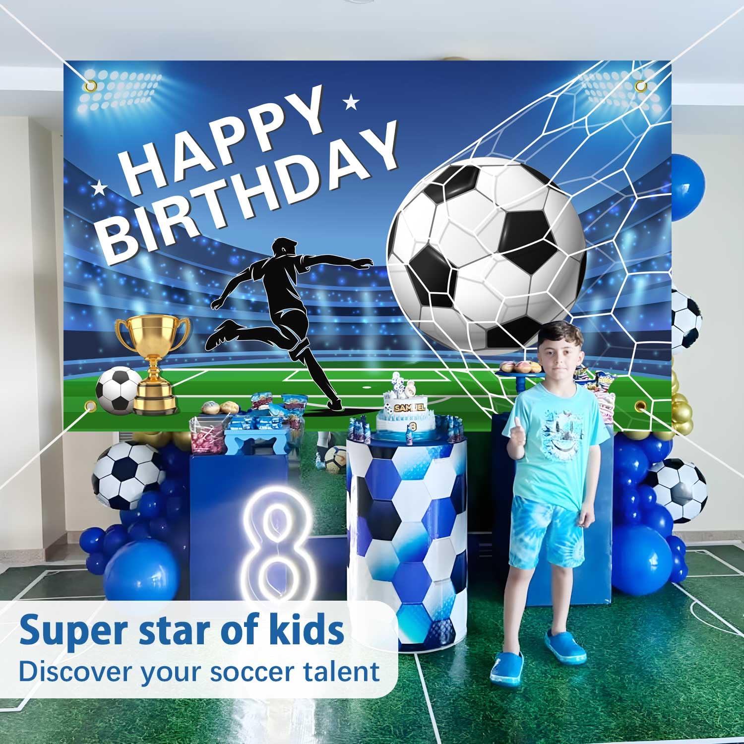 Football Birthday Highchair Banner - Goober Studio Prints Football Birthday Highchair Banner - Goober Studio Prints