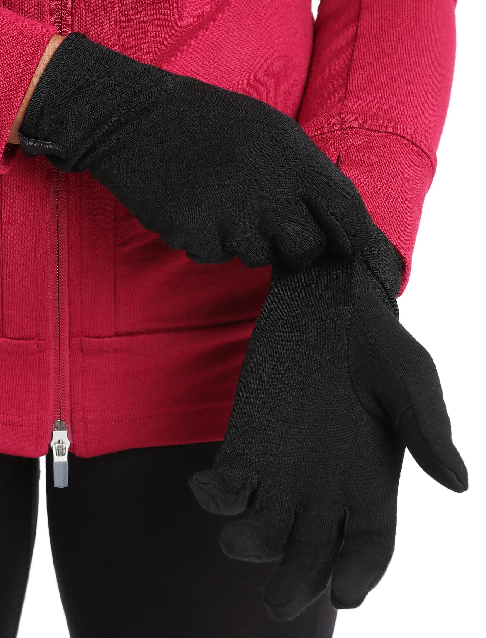 Icebreaker 260 Tech Wool Doublure de Gants D'hiver pour Homme Ou Femme gants pour temps froid Mixte (lot de 1)