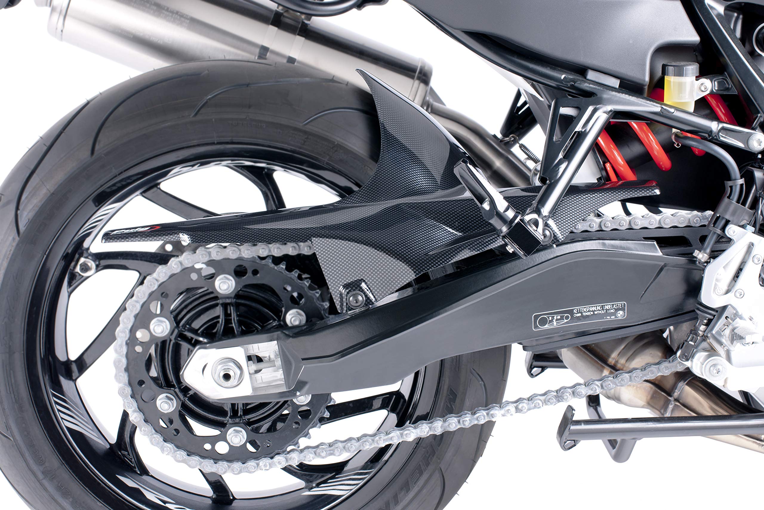 Parafango posteriore Puig 5019C Suzuki SV 650 dal 2016 Carbon Look