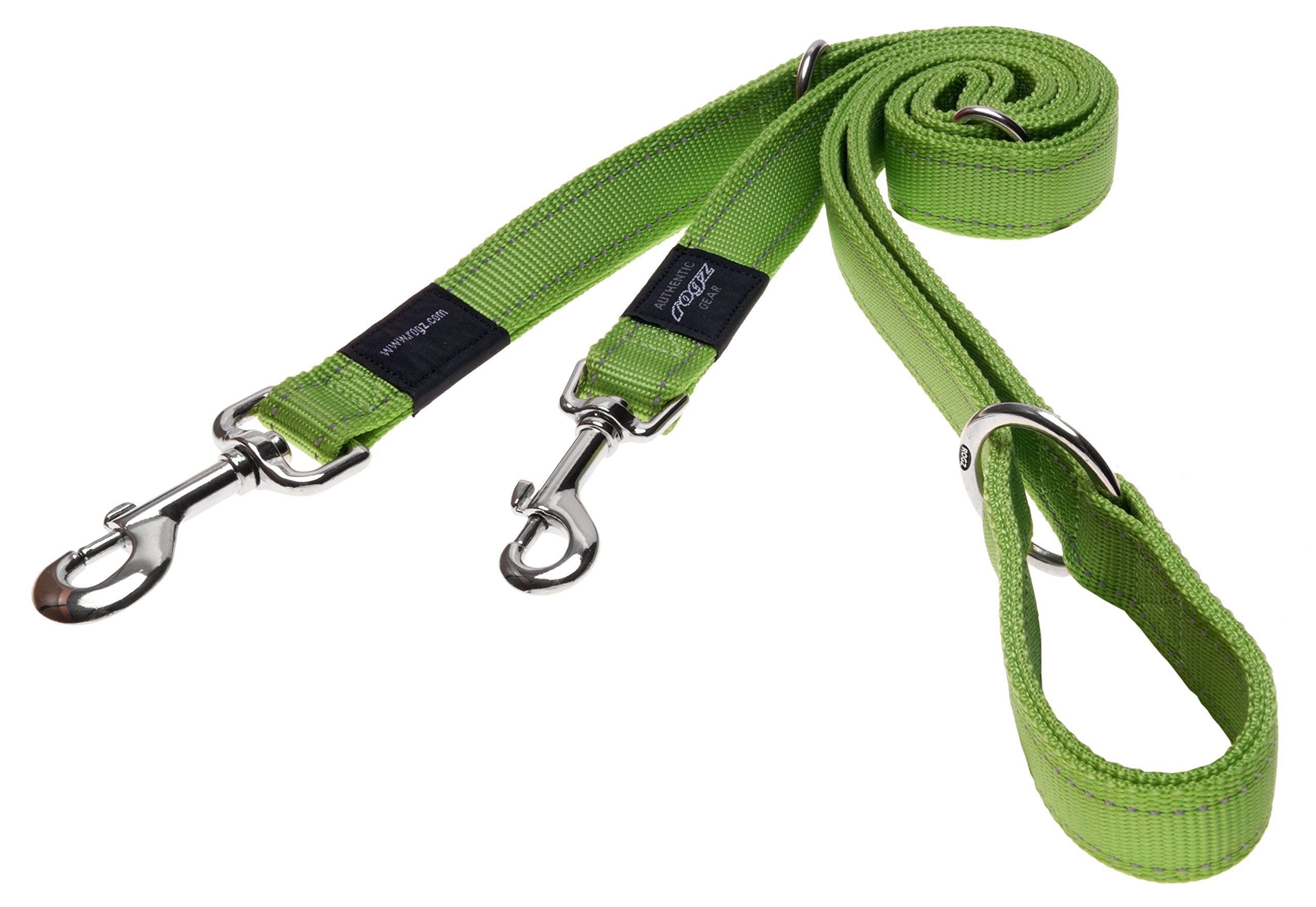 Laisse Rogz Lumberjack Multi en nylon premium renforcé pour grand chien