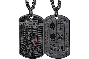 Knights Templar Seal Necklace: Honoring the Christian Warrior Spirit