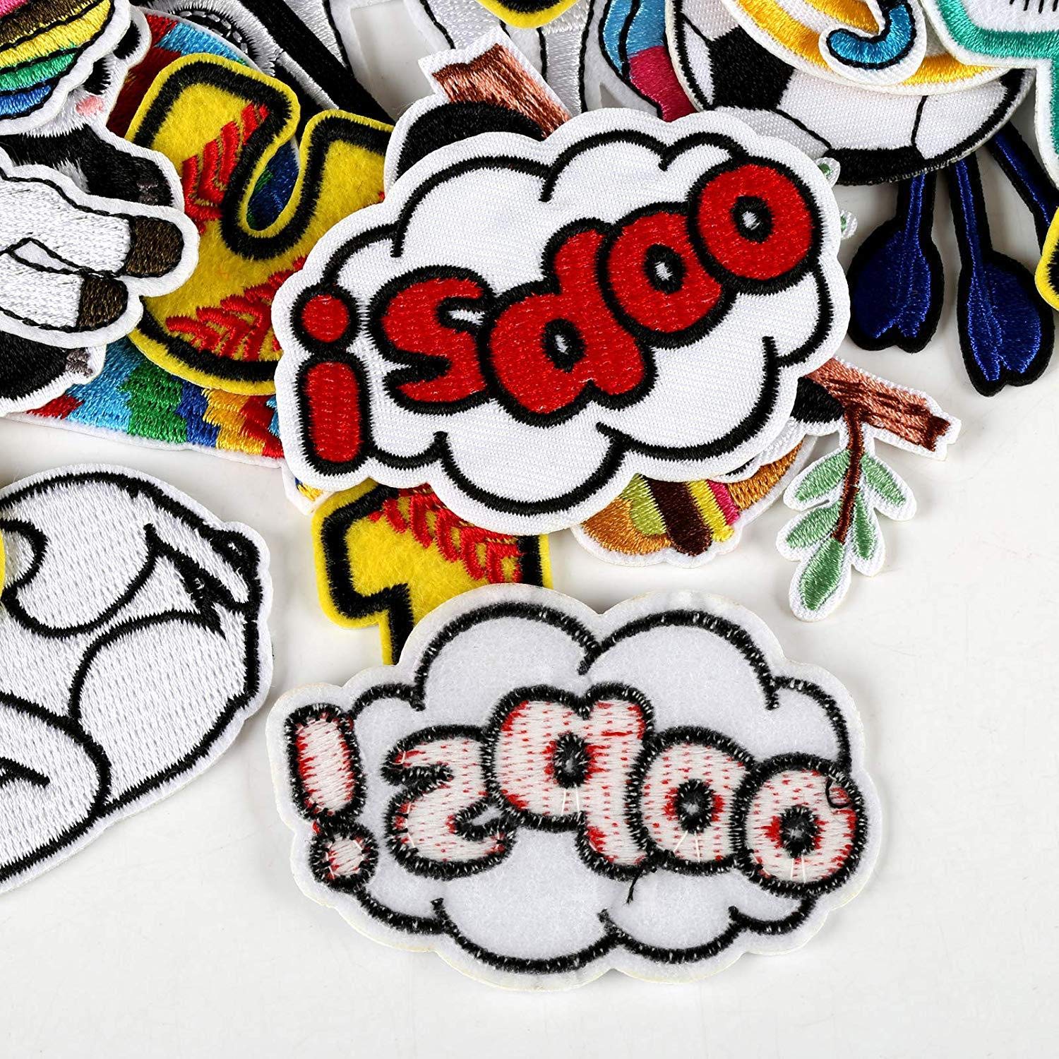 Strijkpatch Biker Patch om op te strijken | Stickers met Tekst