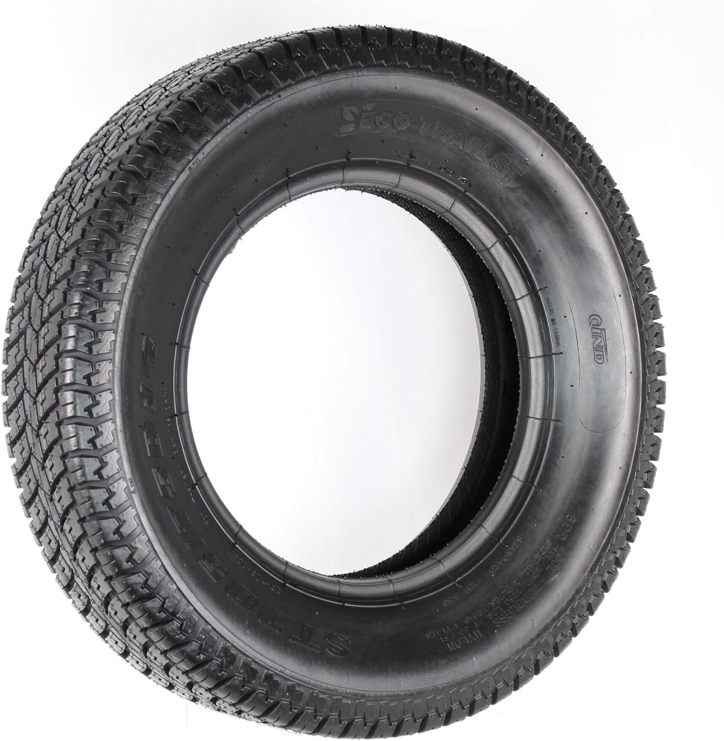 eCustomRim Trailer Tire Bias Ply ST205/75D14 ST 205/75 D 14 in. Load Range C High Speed
