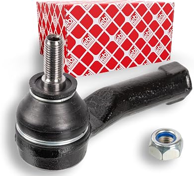 febi bilstein 19605 Tie Rod End with nut, pack of one