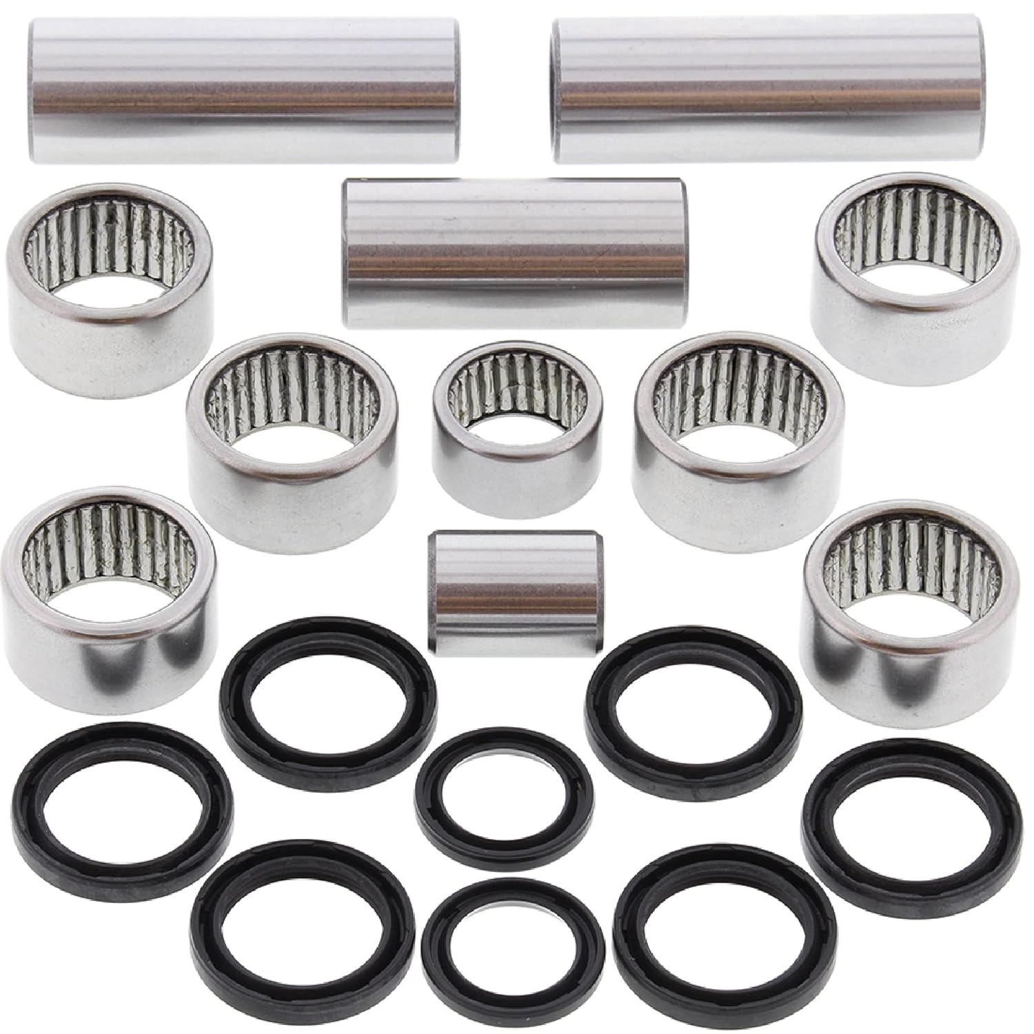 All Balls Shock Swing Arm Linkage Bearing Seal Kit Compatible with/Replacement for Kawasaki KLX400, Suzuki
