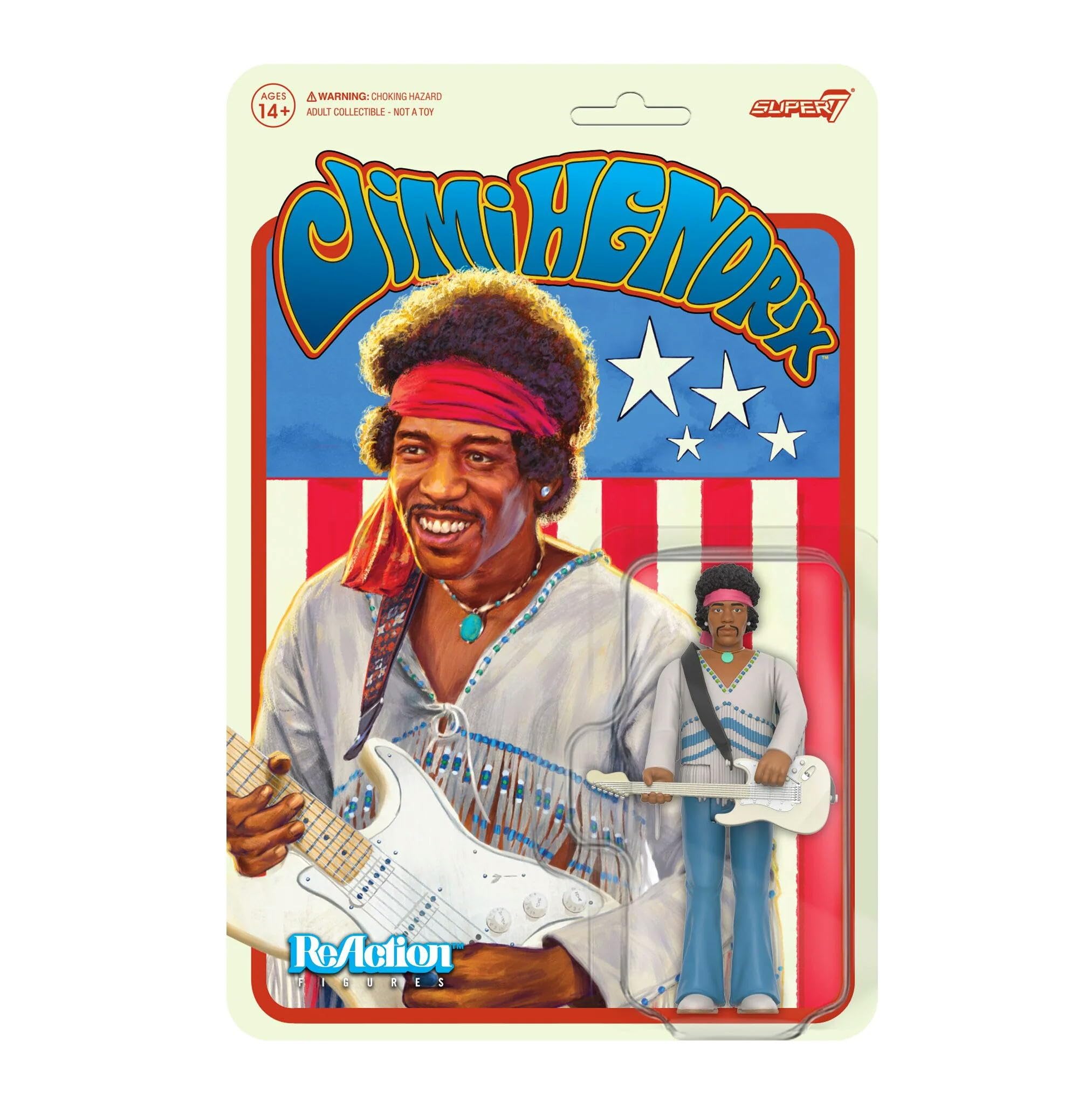 Amazon.co.jp: ジミ ヘンドリックス Re Action フィギュア Jimi 