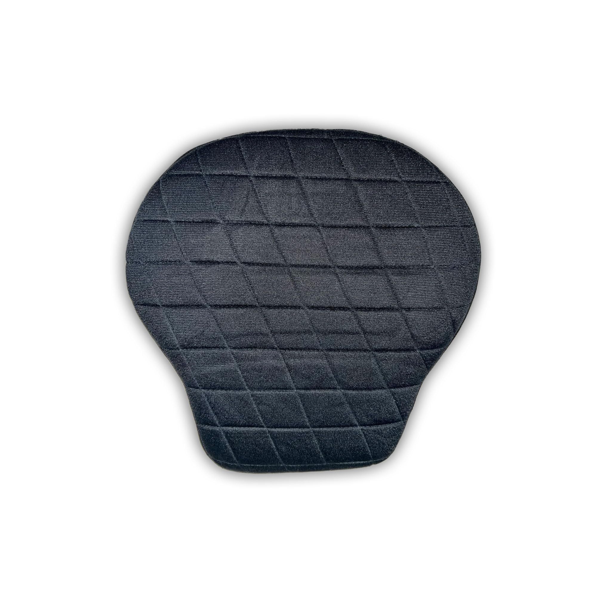 IND STURGIS LLC Motorcycle Gel pad seat Cushion with Memory Foam for Comfortable Travel, Black, DNS100