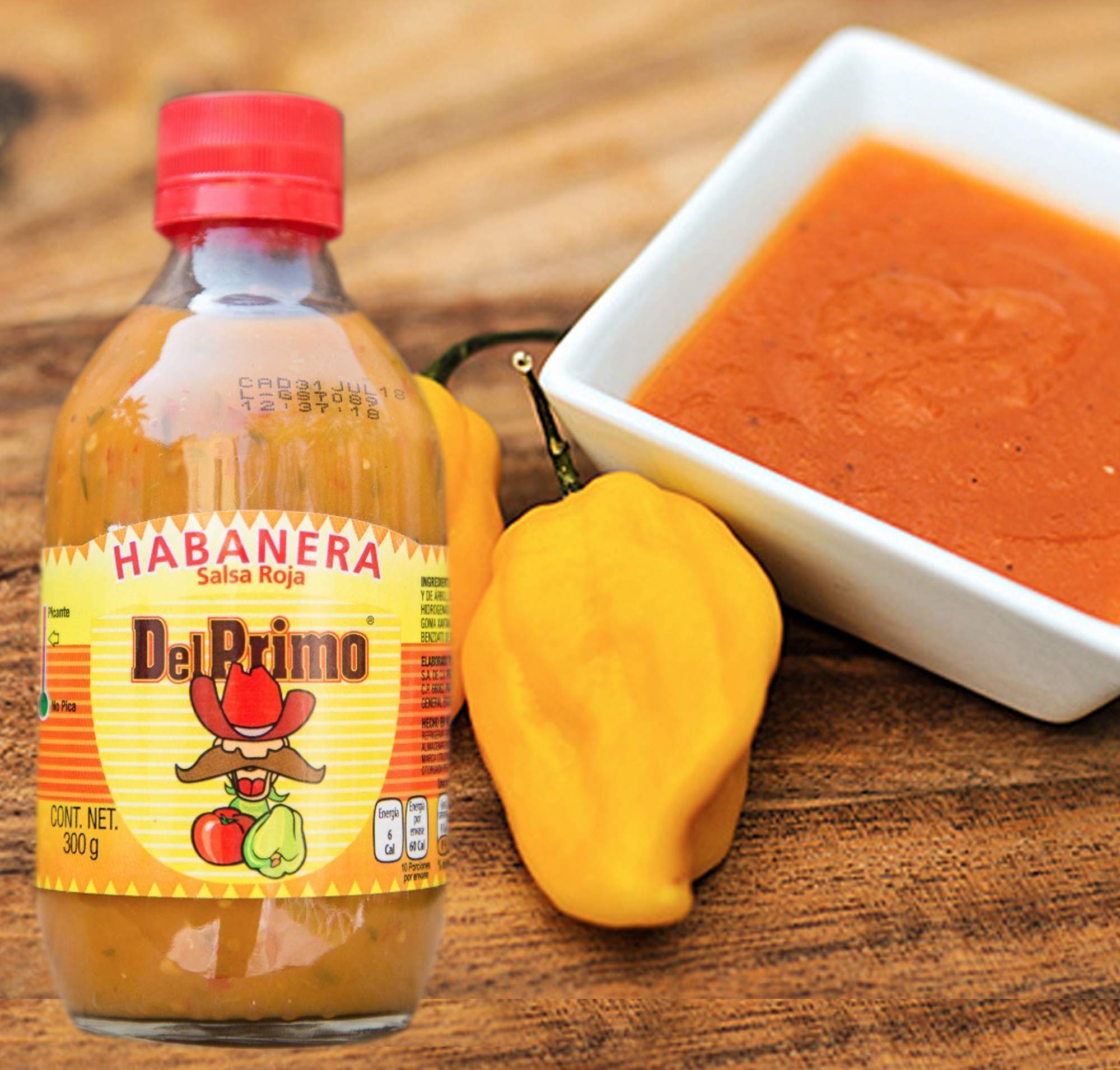 Del Primo Salsa Sauce 10.5oz Bottle (Pack of 3) Choose Flavor Below