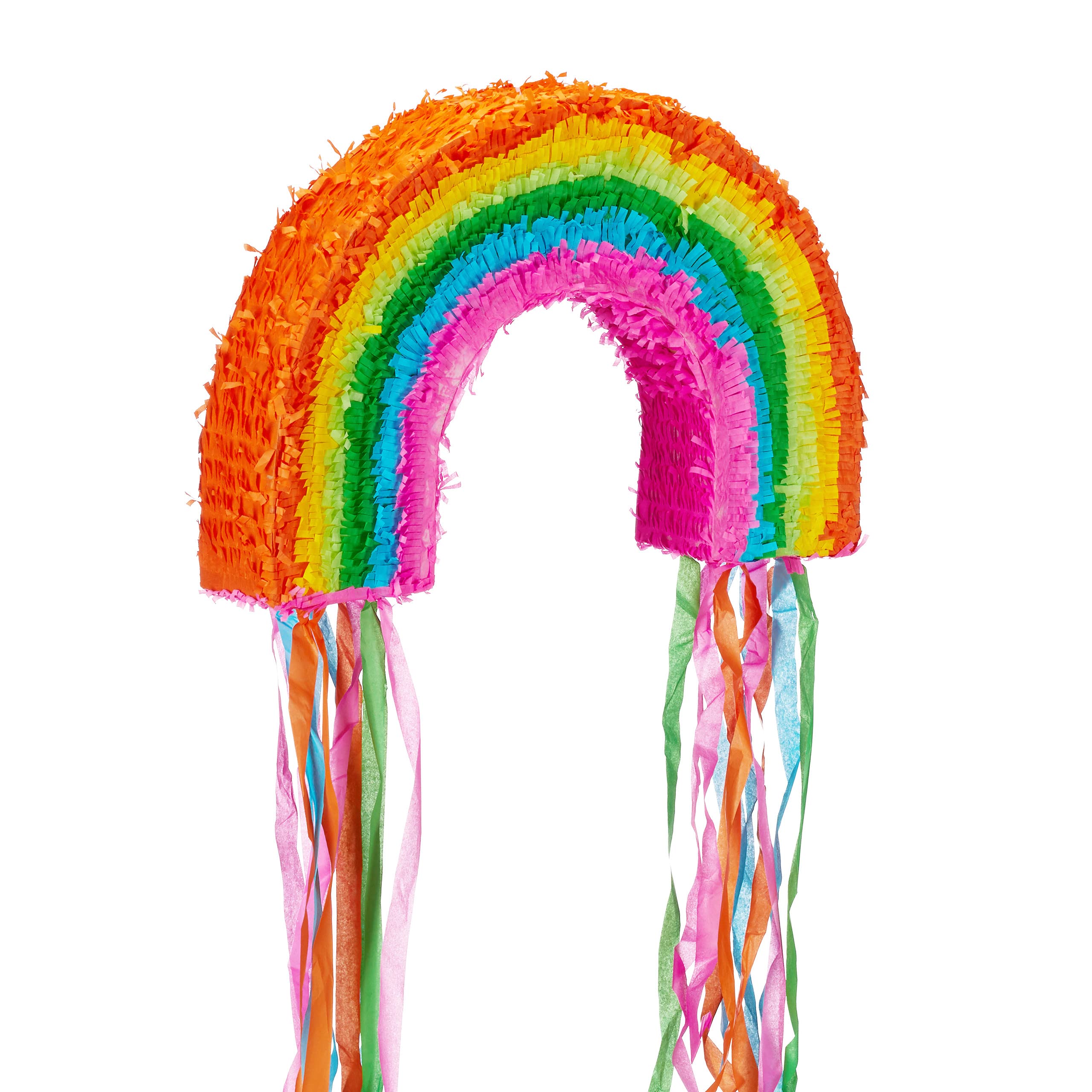 4-częściowy zestaw Pinata tęczowy, XXL worek konfetti 0,28 kg, pałeczka do pinata z maską na oczy, piñata, kij do pinata i maska, kolorowy