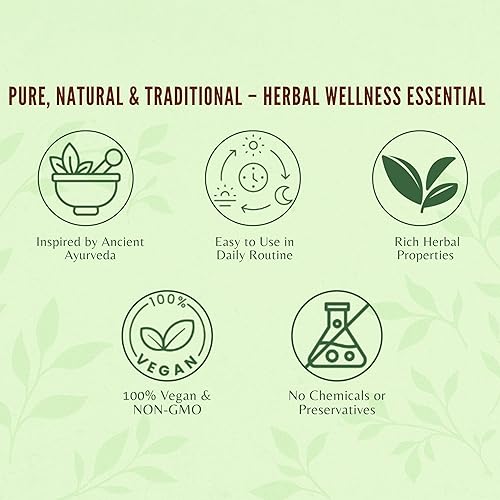 Miniatura 7 de AYURVEDASHREE Polvo de cáscara de granada 7.05oz  Antioxidante para la piel  Promueve la piel juvenil  Granato de pene natural  Sin gluten y sin OMG