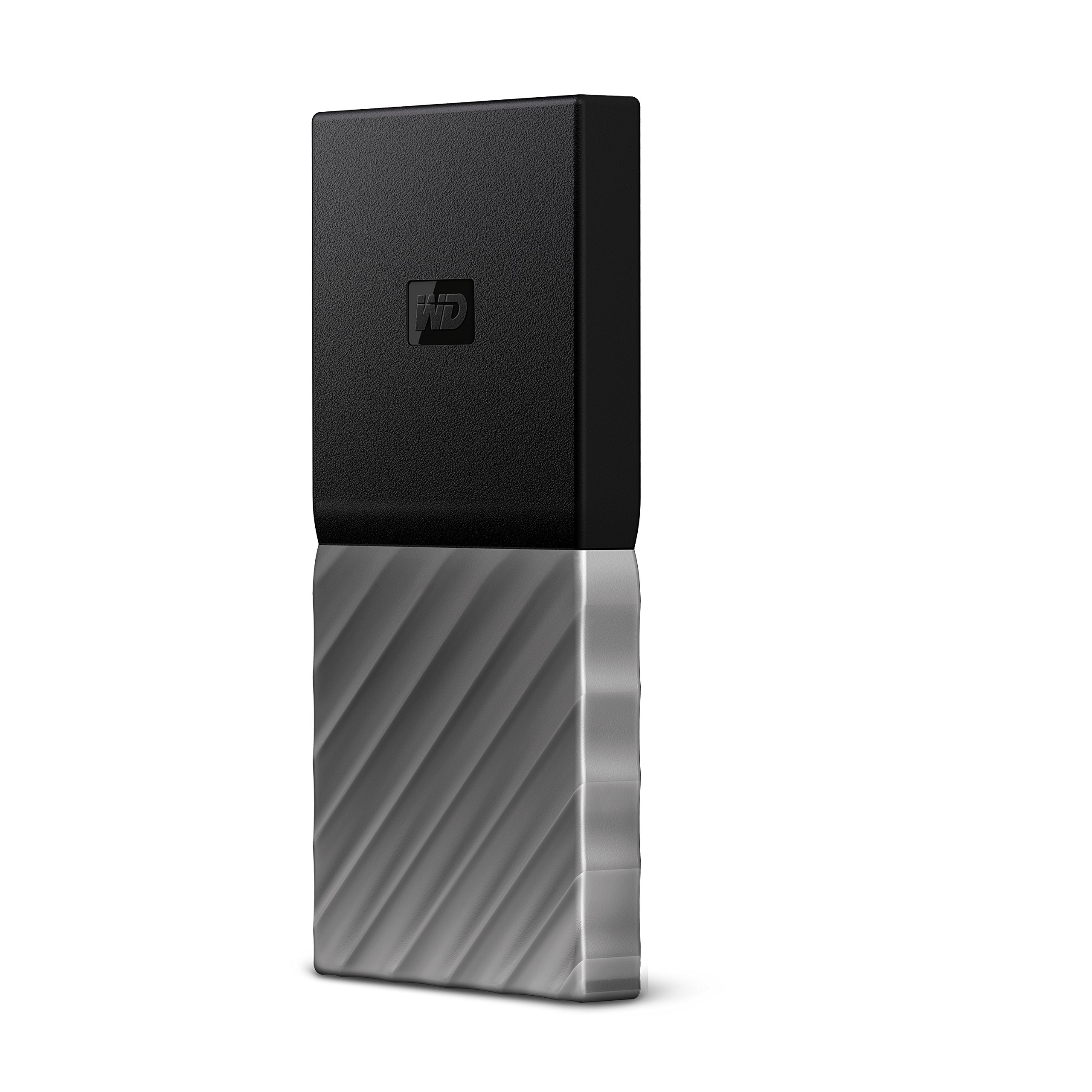 WD 512GB My Passport SSD Portable Storage - USB 3.1 - Black-Gray - WDBK3E5120PSL-WESN