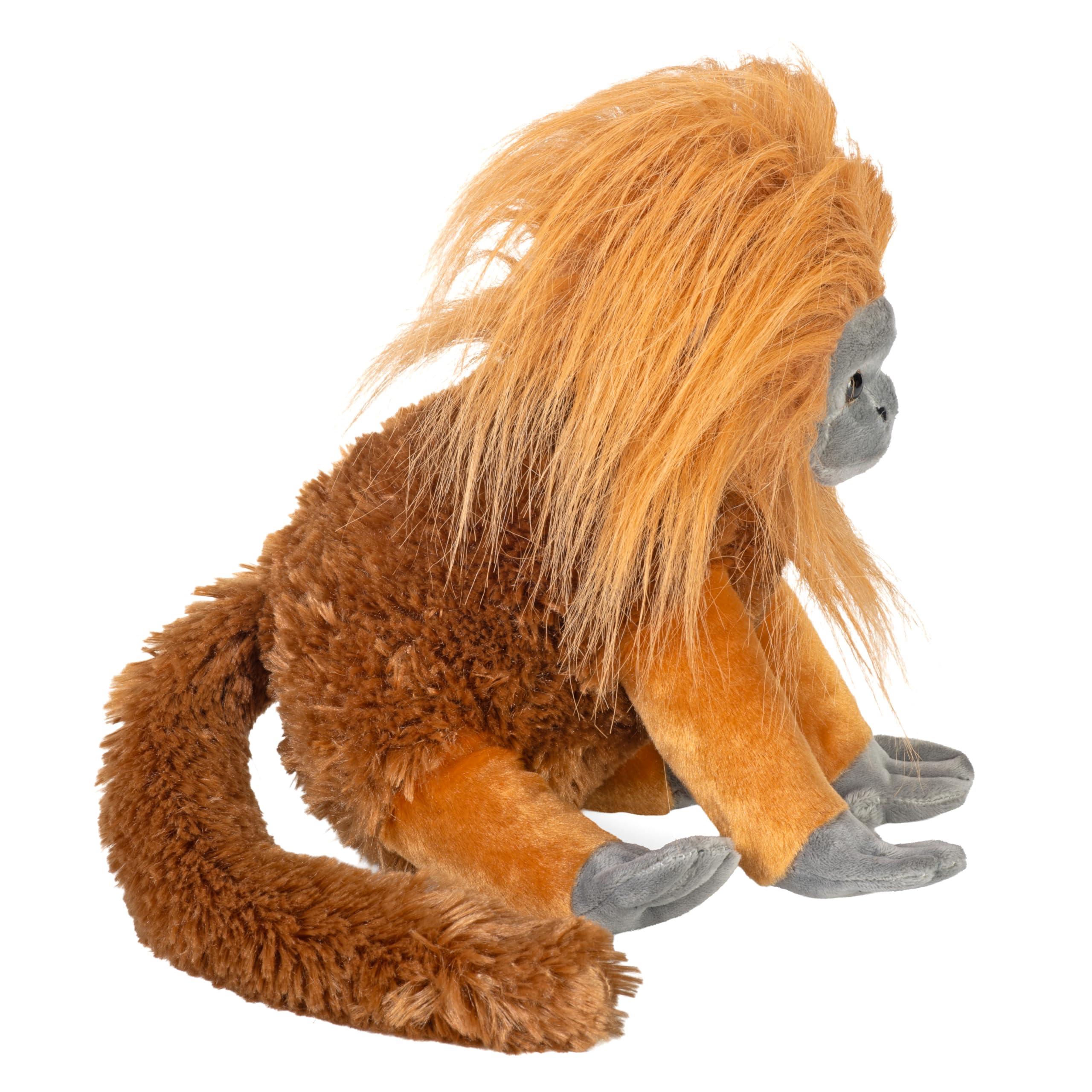 Wild Republic Golden Lion Tamarin Plush, Stuffed Animal, Plush Toy, Gifts for Kids, Cuddlekins 12 Inches