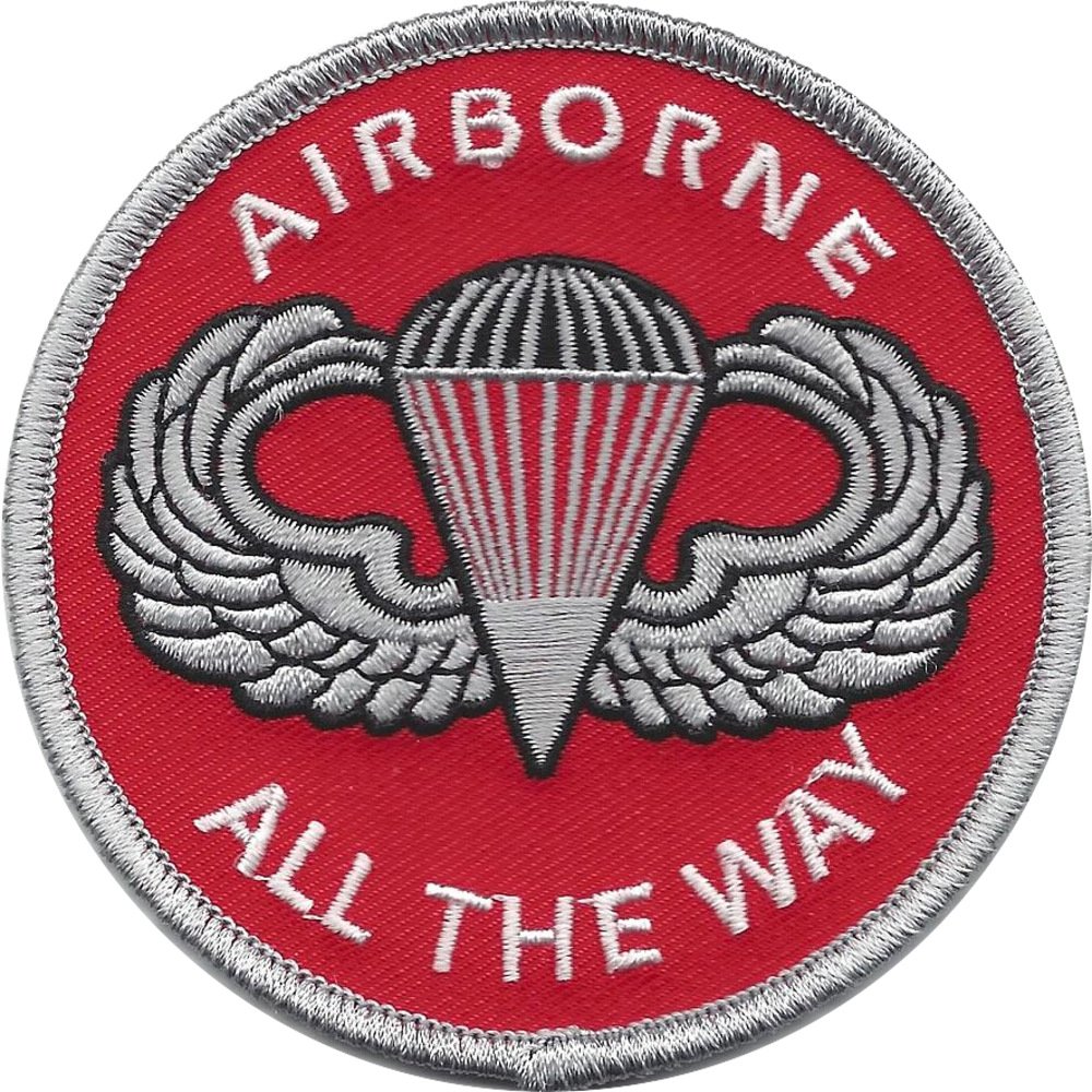 Army Airborne All The Way Patch