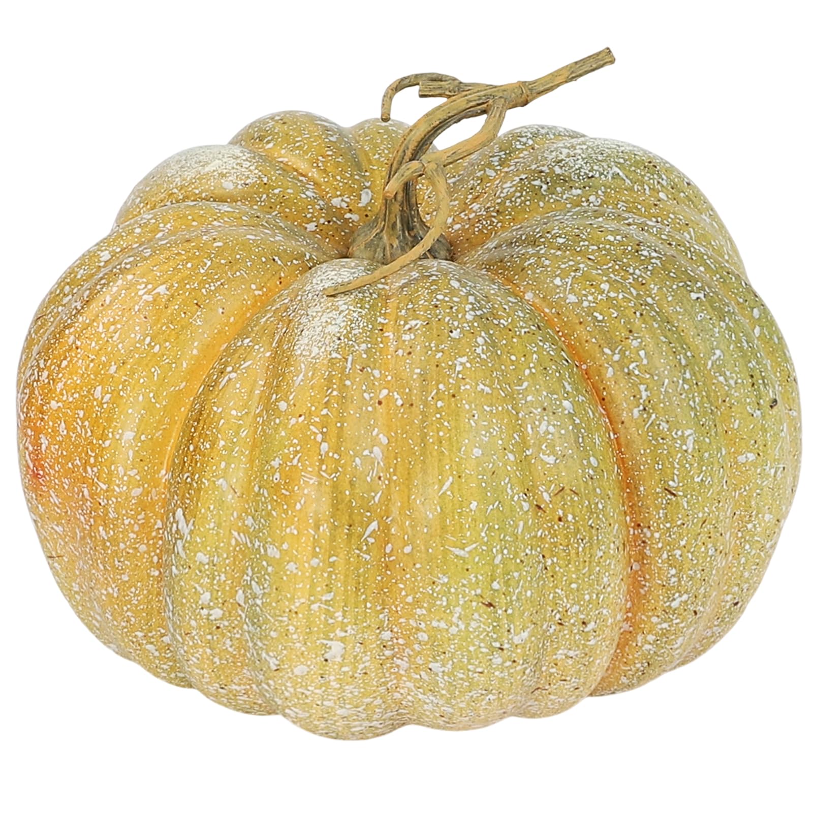 Artificial Mini Pumpkin Foam Fake Pumpkin with Stem for Halloween Decor