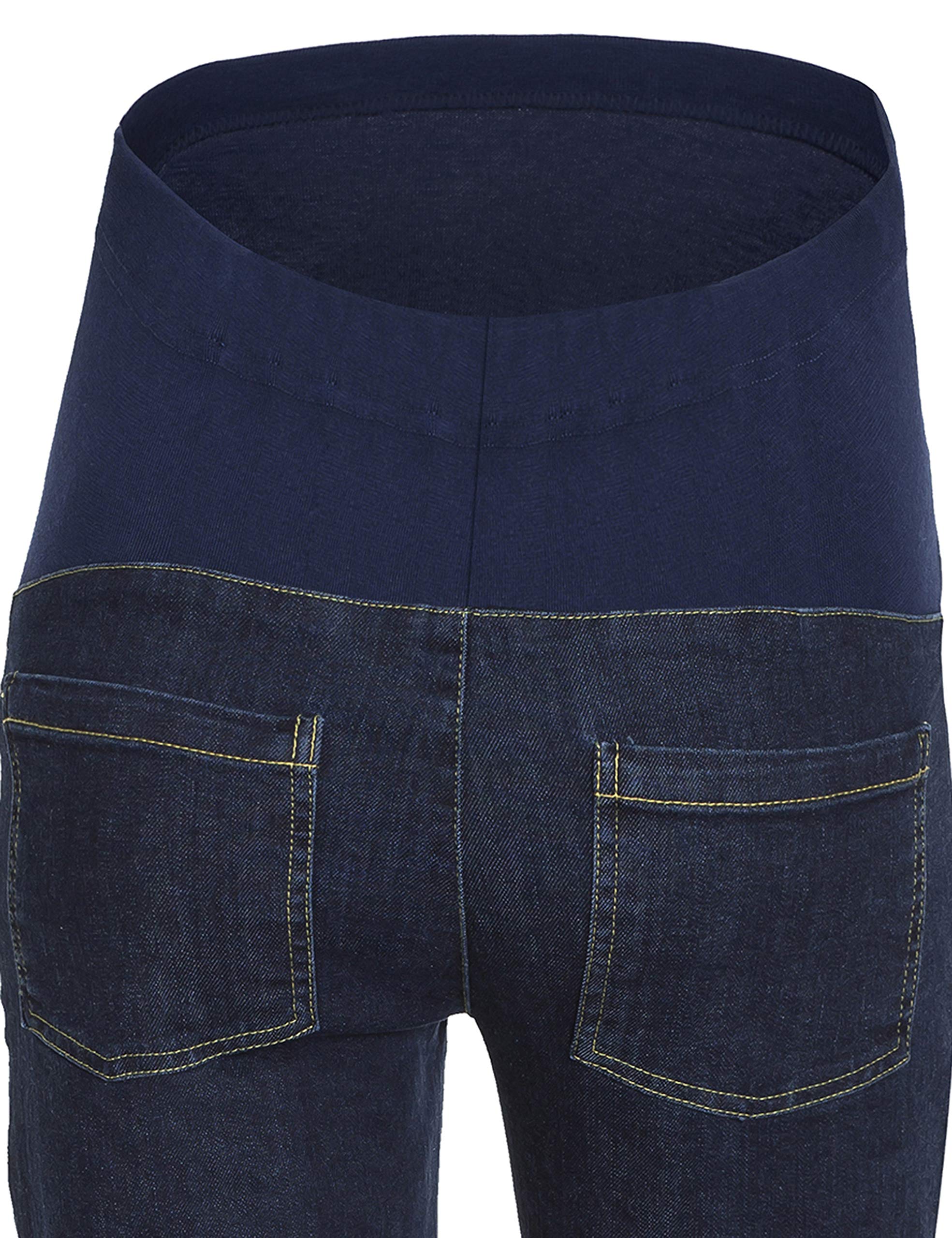 YESET Jeans de Maternité Jeans Grossesse Pantalon Jeans Longue Stretch Ventre Enceinte Denim
