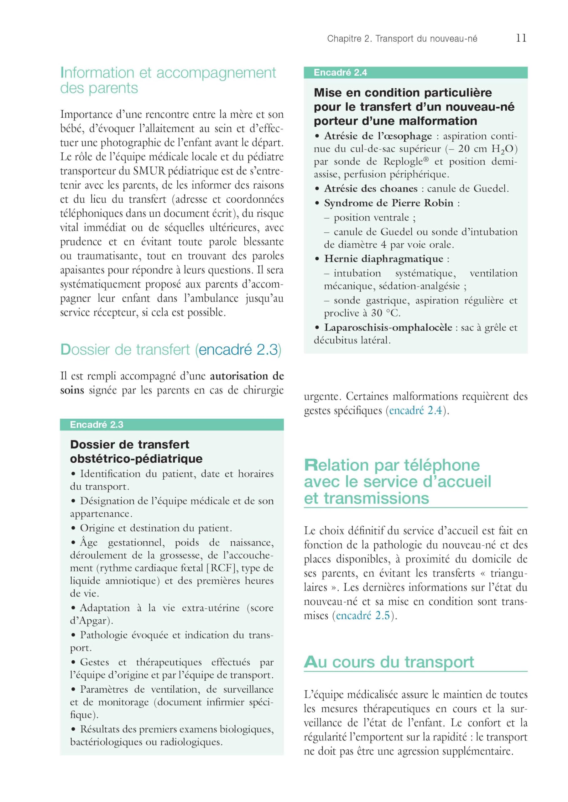 Réanimation et soins intensifs en néonatologie