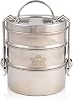 Indian-Tiffin 3 Tier Stainless Steel Large Tiffin Lunch Box