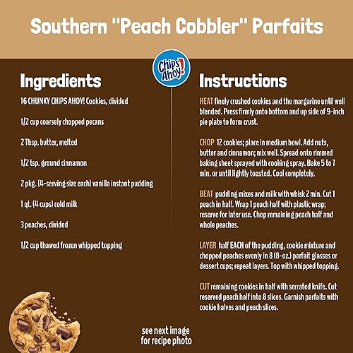 Miniatura 10 de Chips Ahoy Galletas de trozos gruesos para fiestas paquete de 2475 onzas chispas de chocolate 1 unidad