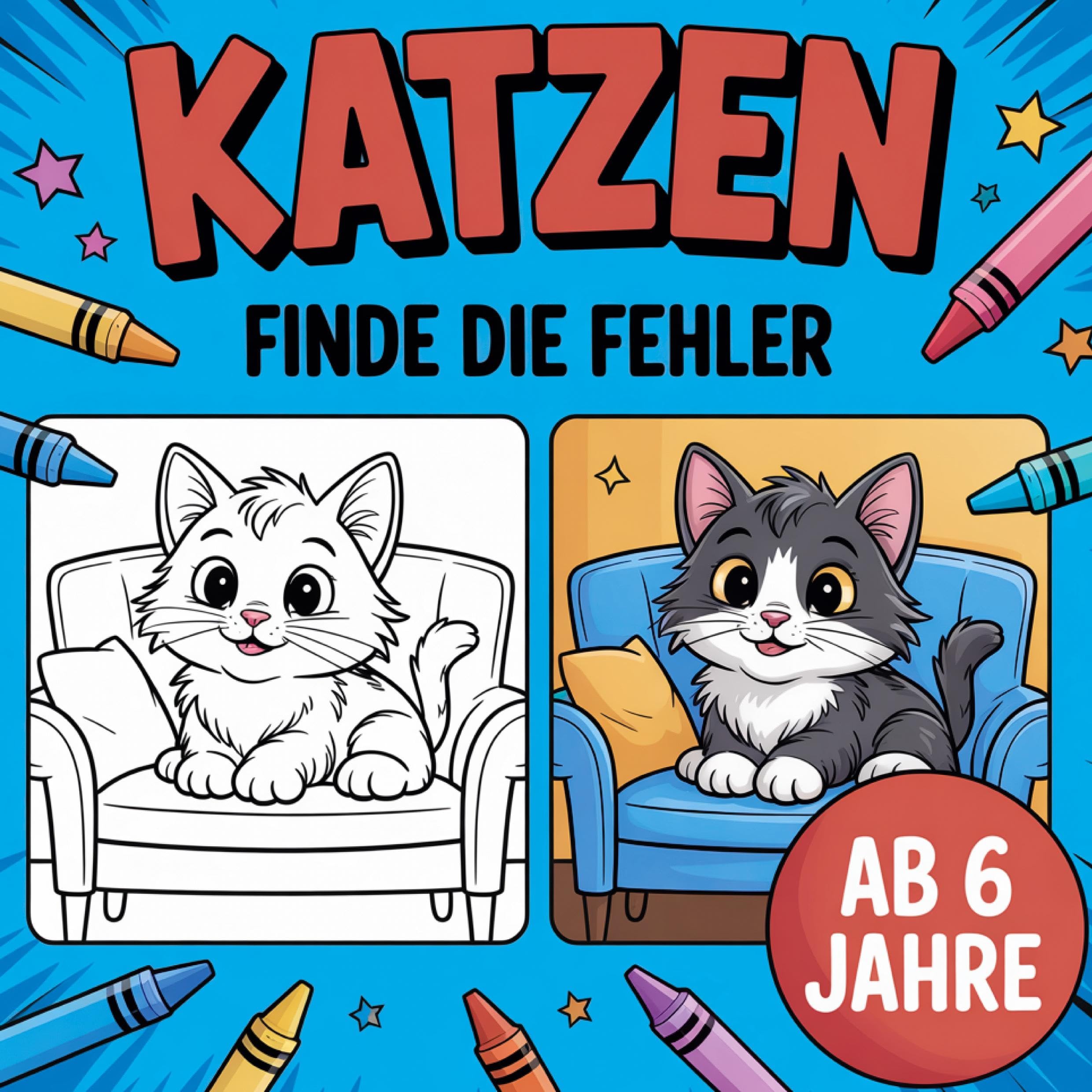 Katzen: Finde die Fehler