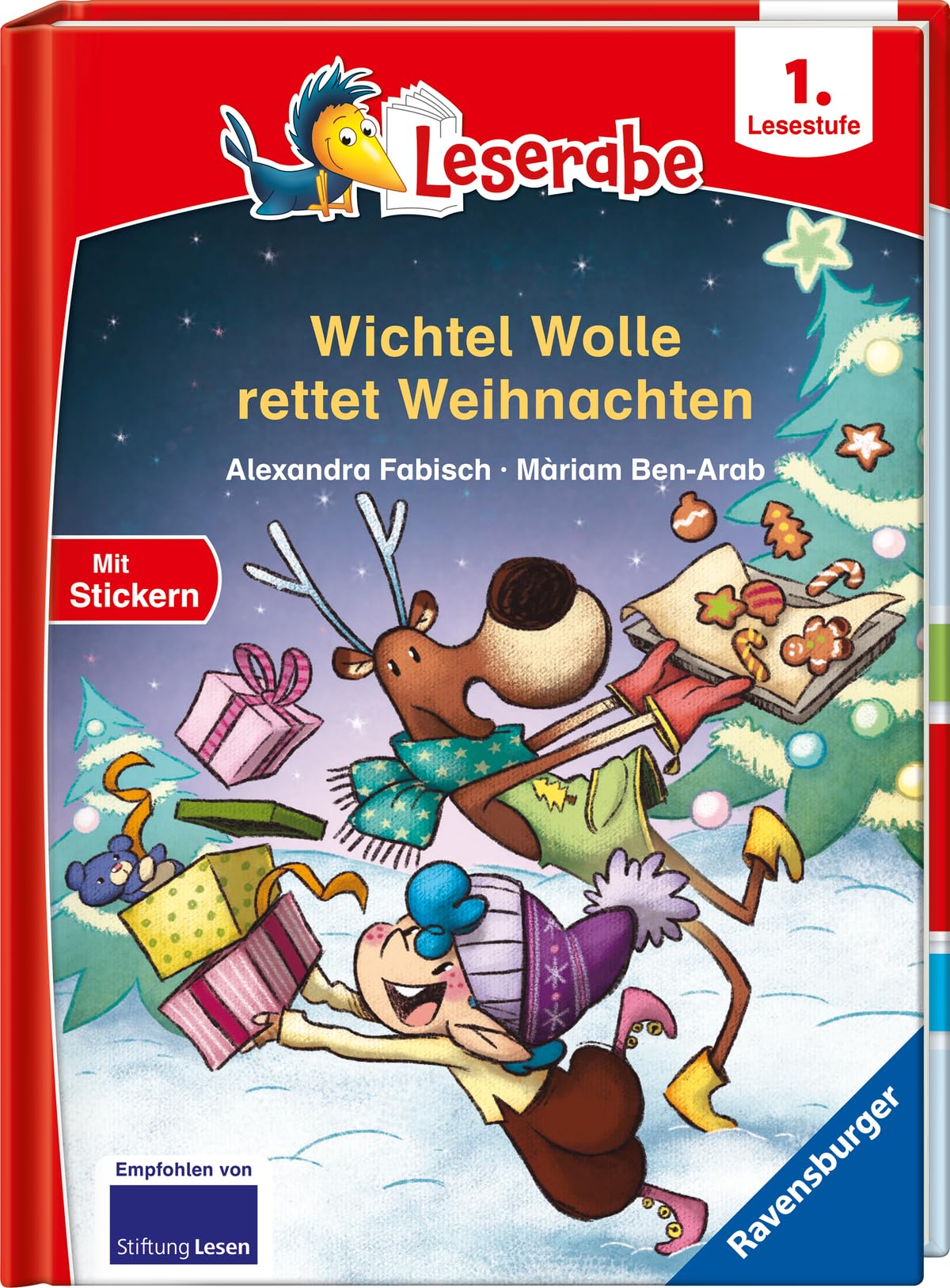 Ravensburger Wichtel Wolle rettet Weihnachten - Leserabe ab 1. Klasse - Erstlesebuch für Kinder ab 6 Jahren