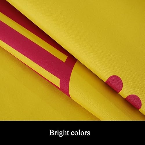 Miniatura 6 de Bandera del estado de Nuevo México, 3 x 5 pies, doble cara, 3 capas, poliéster, NM, banderas de Nuevo México con 2 ojales de latón