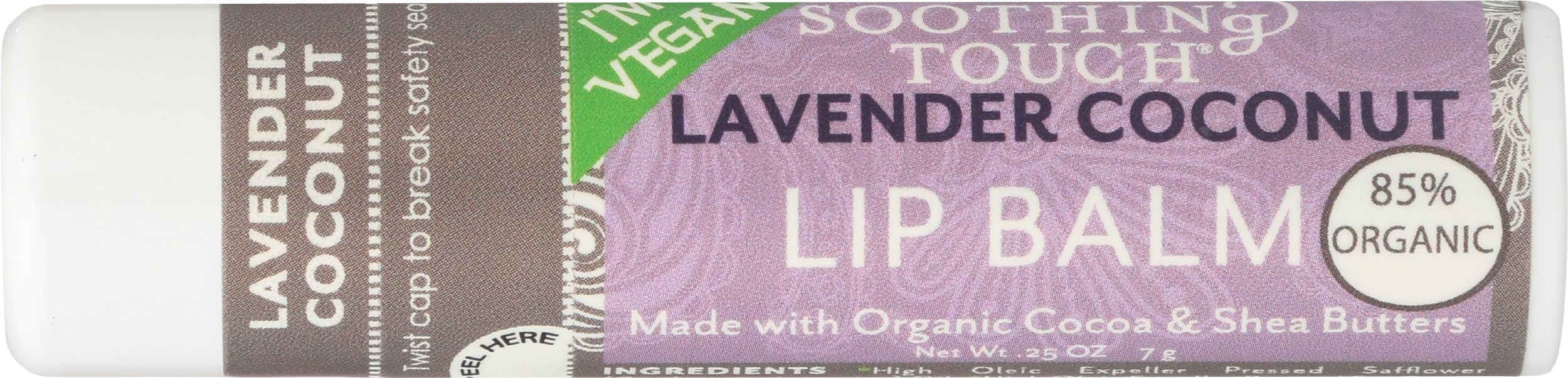 SOOTHING TOUCH Lavender Coconut Lip Balm, 0.25 OZ
