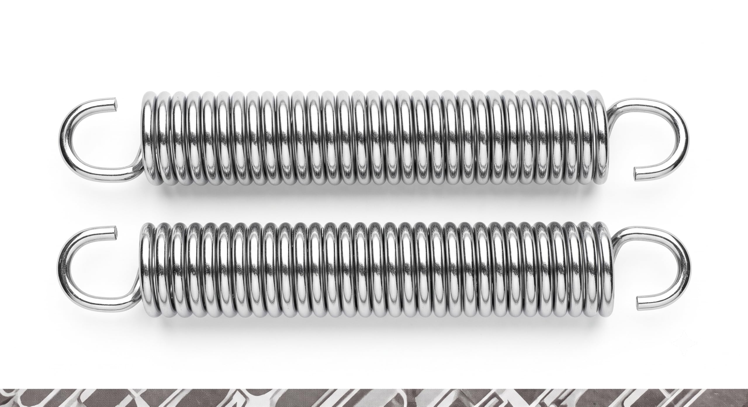 Heavy-Duty Stainless Steel Extension Springs with Dual Hooks | Set of 2, Shock Absorbing, For Swings & Hammocks, Tension Springs, Hardware Use-image-26