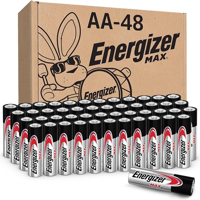 AA Batteries 48 Pack