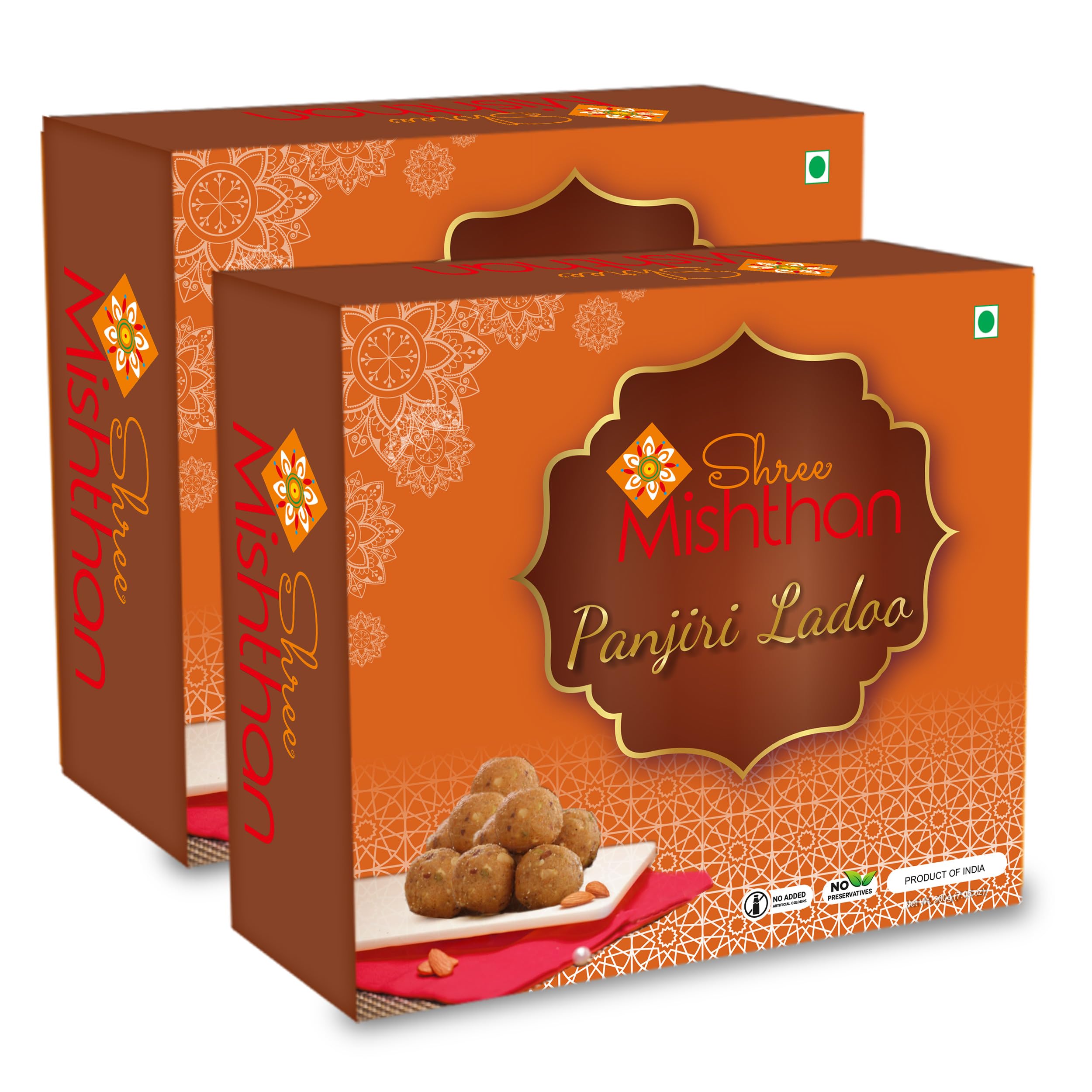 Shree Misthan Delicious Panjiri Ladoo Nutritious Indian Sweet Blend Handcrafted with Traditional Flavors - Perfect for Festive Celebrations Panjiri Ladoo 400 grams (200 grams X 2) Pack of 2 (B0CG8YXXYC) Amazon Price History, Amazon Price Tracker